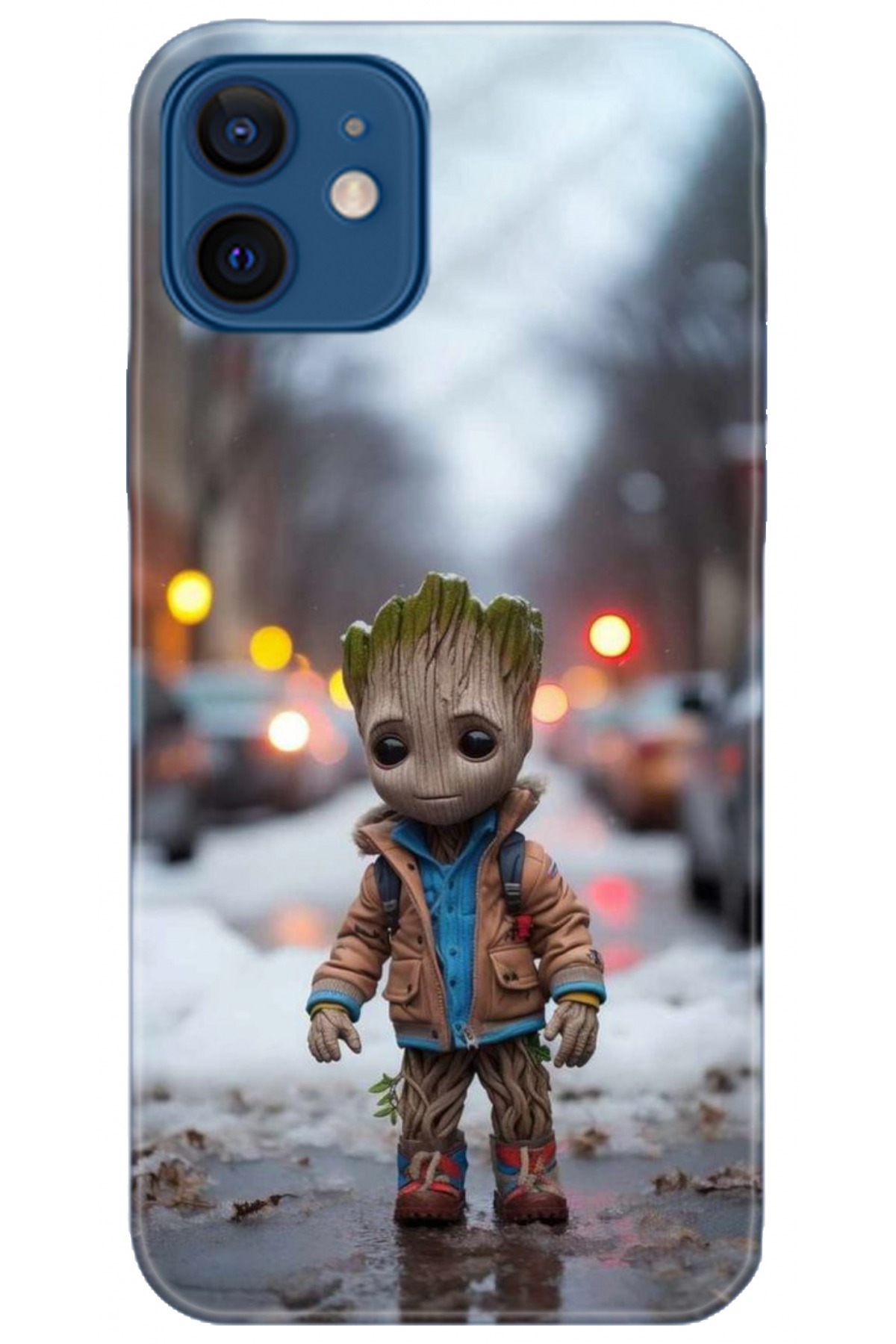 Apple iPhone 12 6.1inç Uyumlu Kılıf HD Baskılı Kılıf - Followed Institution 5014