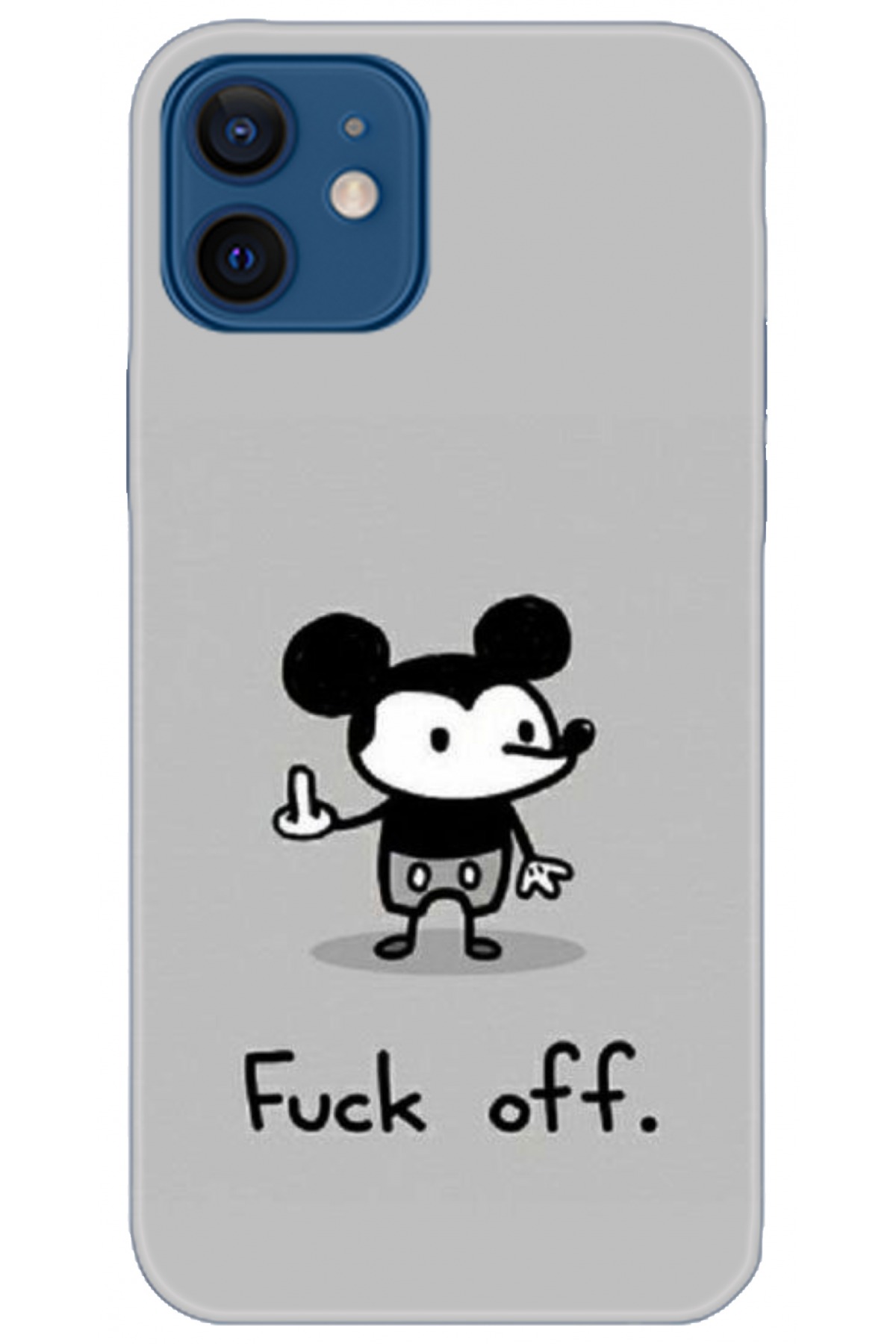 Apple iPhone 12 6.1inç Uyumlu Kılıf HD Baskılı Kılıf - Followed Institution 5035