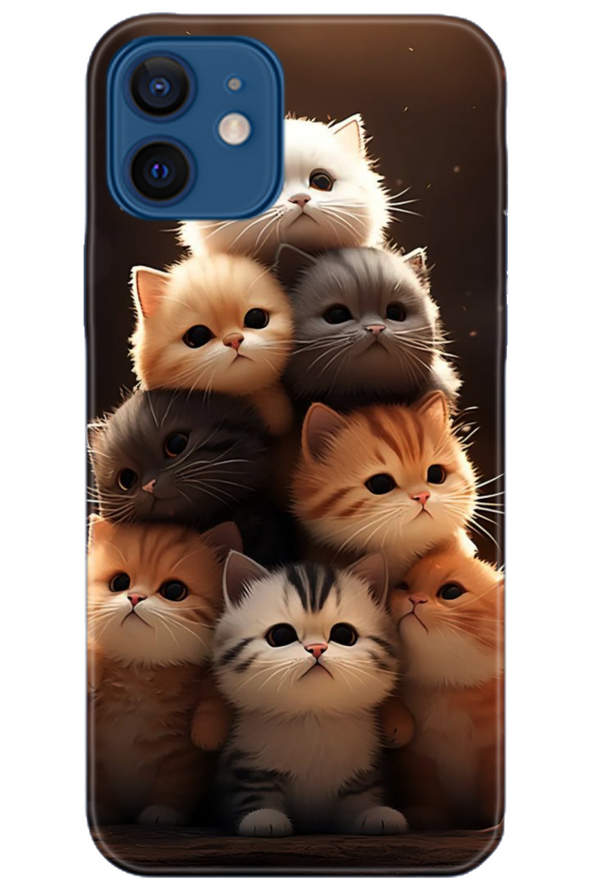 Apple iPhone 12 6.1inç Uyumlu Kılıf HD Baskılı Kılıf - Followed Institution 5076