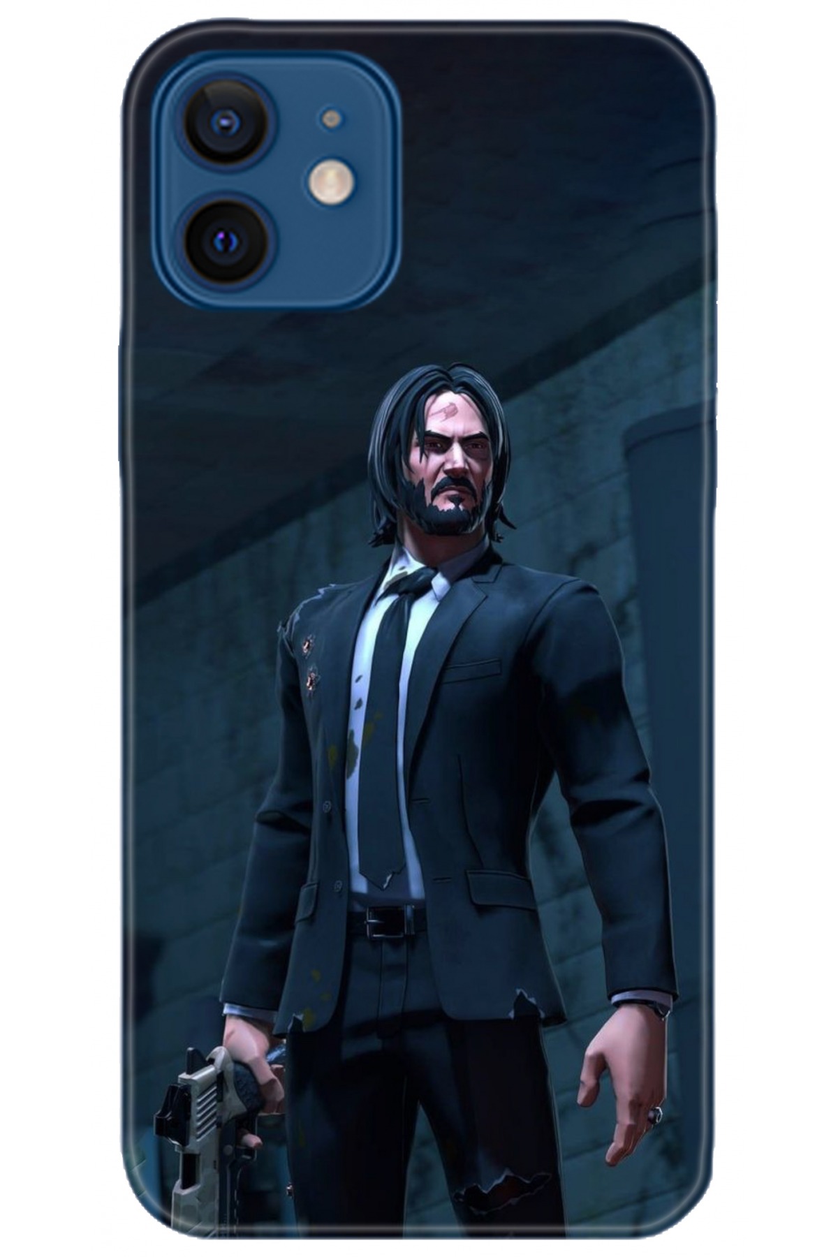 Apple iPhone 12 6.1inç Uyumlu Kılıf HD Baskılı Kılıf - Followed Institution 5106