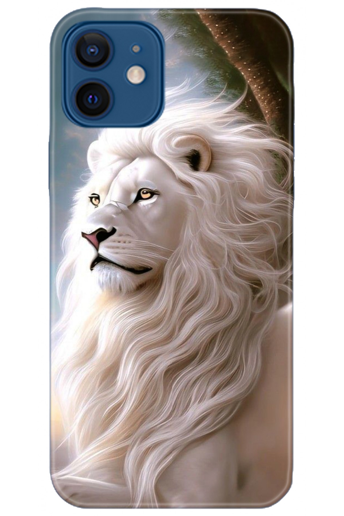 Apple iPhone 12 6.1inç Uyumlu Kılıf HD Baskılı Kılıf - Followed Institution 5114