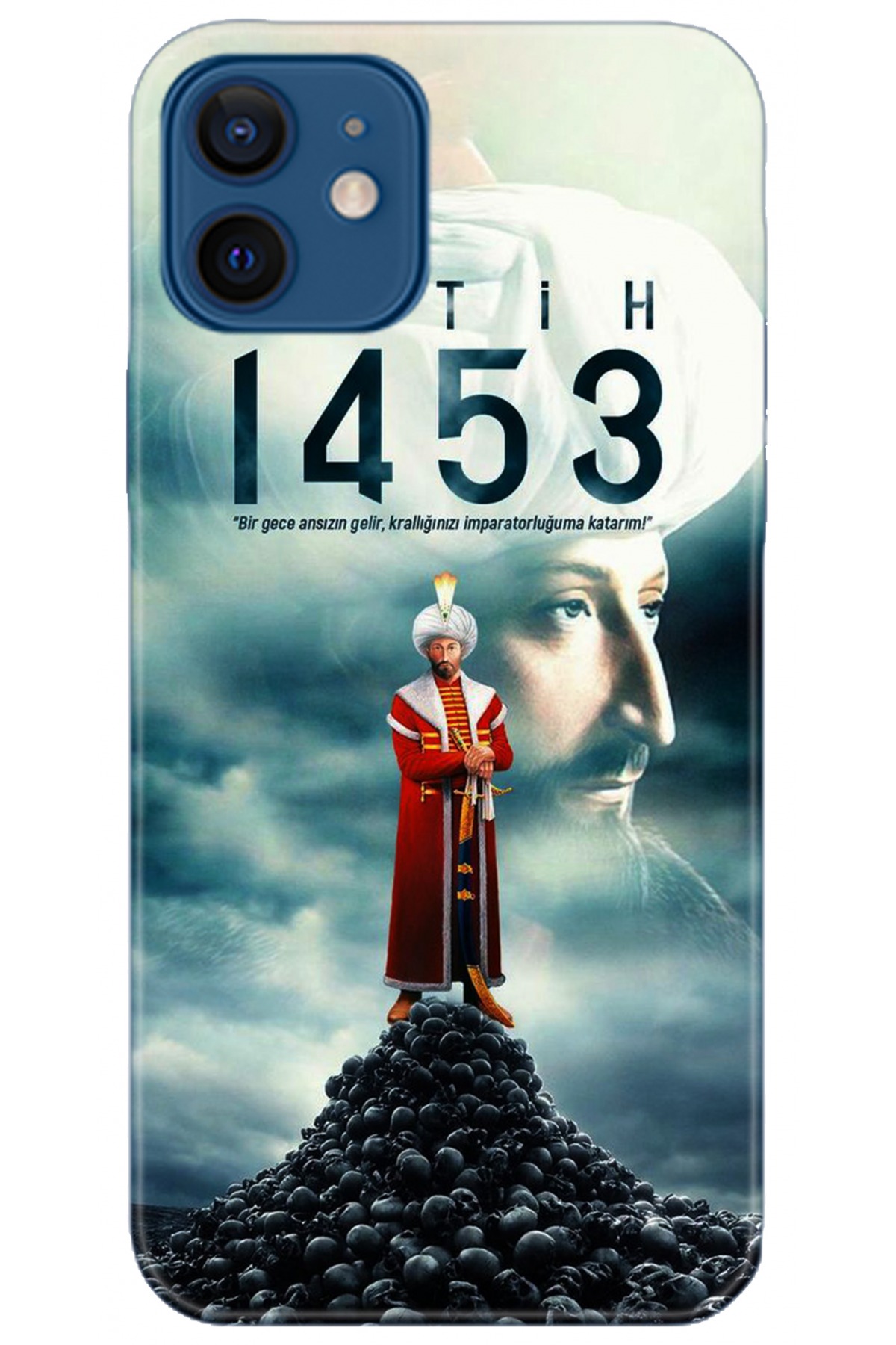 Apple iPhone 12 6.1inç Uyumlu Kılıf HD Baskılı Kılıf - Followed Institution 5219