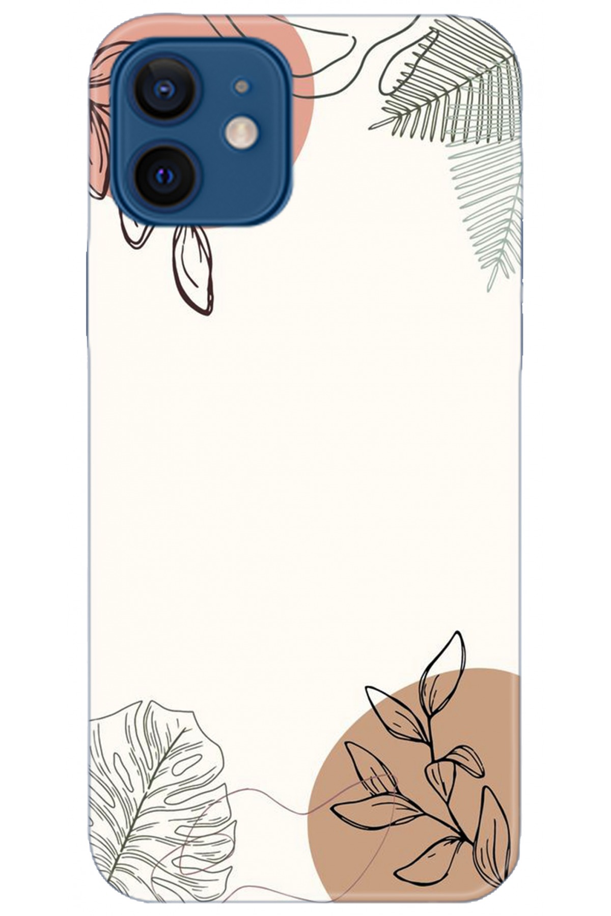 Apple iPhone 12 6.1inç Uyumlu Kılıf HD Baskılı Kılıf - Followed Institution 5238