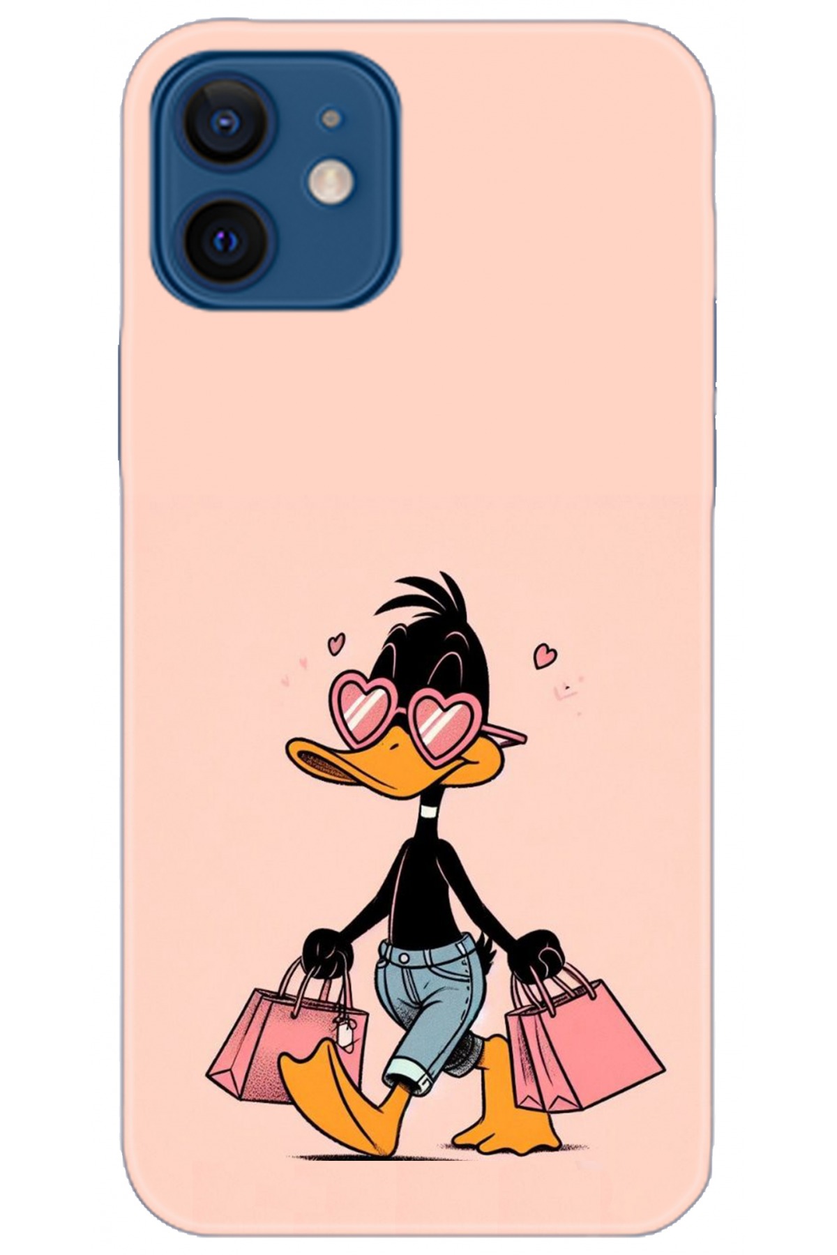 Apple iPhone 12 6.1inç Uyumlu Kılıf HD Baskılı Kılıf - Followed Institution 5293