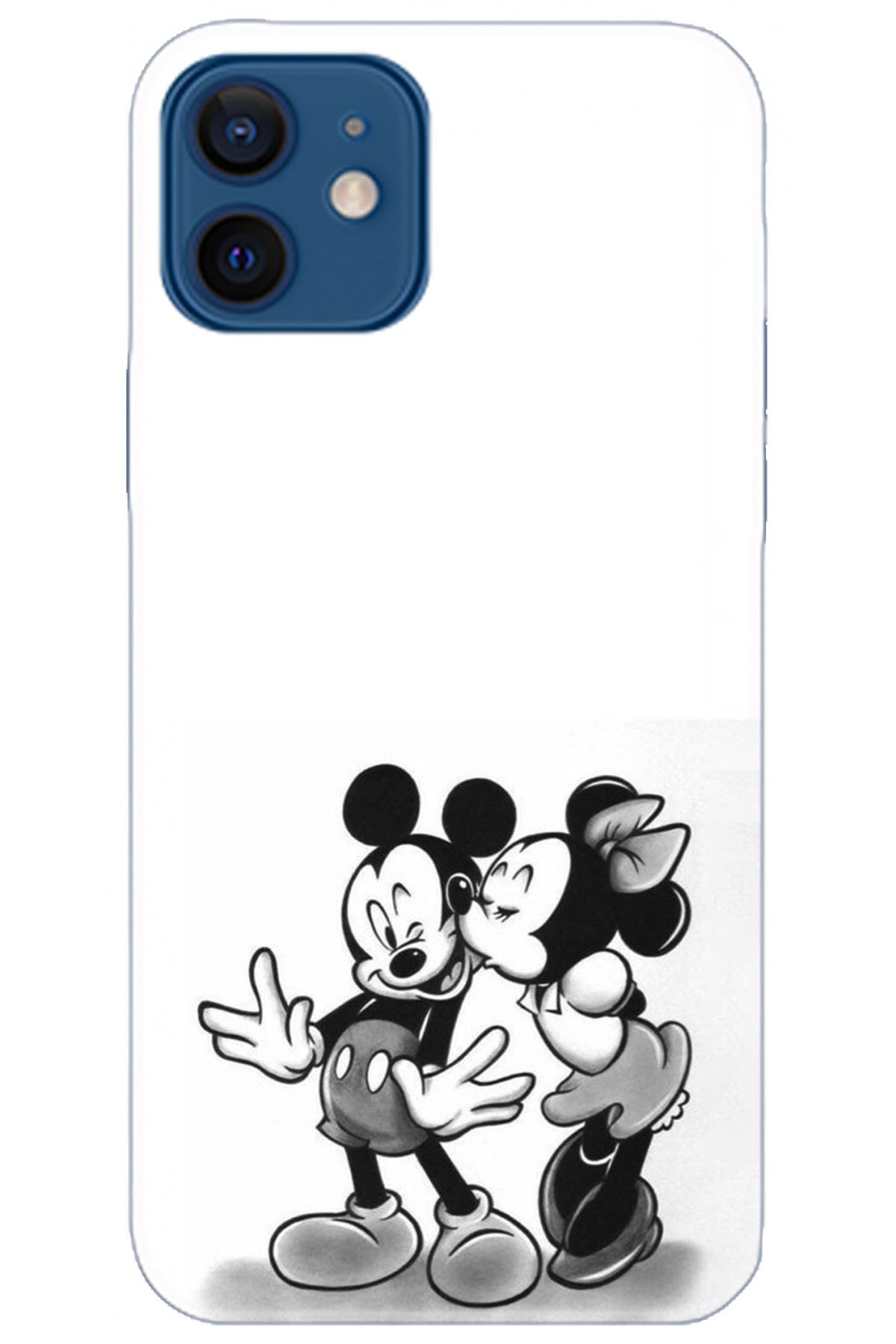 Apple iPhone 12 6.1inç Uyumlu Kılıf HD Baskılı Kılıf - Followed Institution 5313