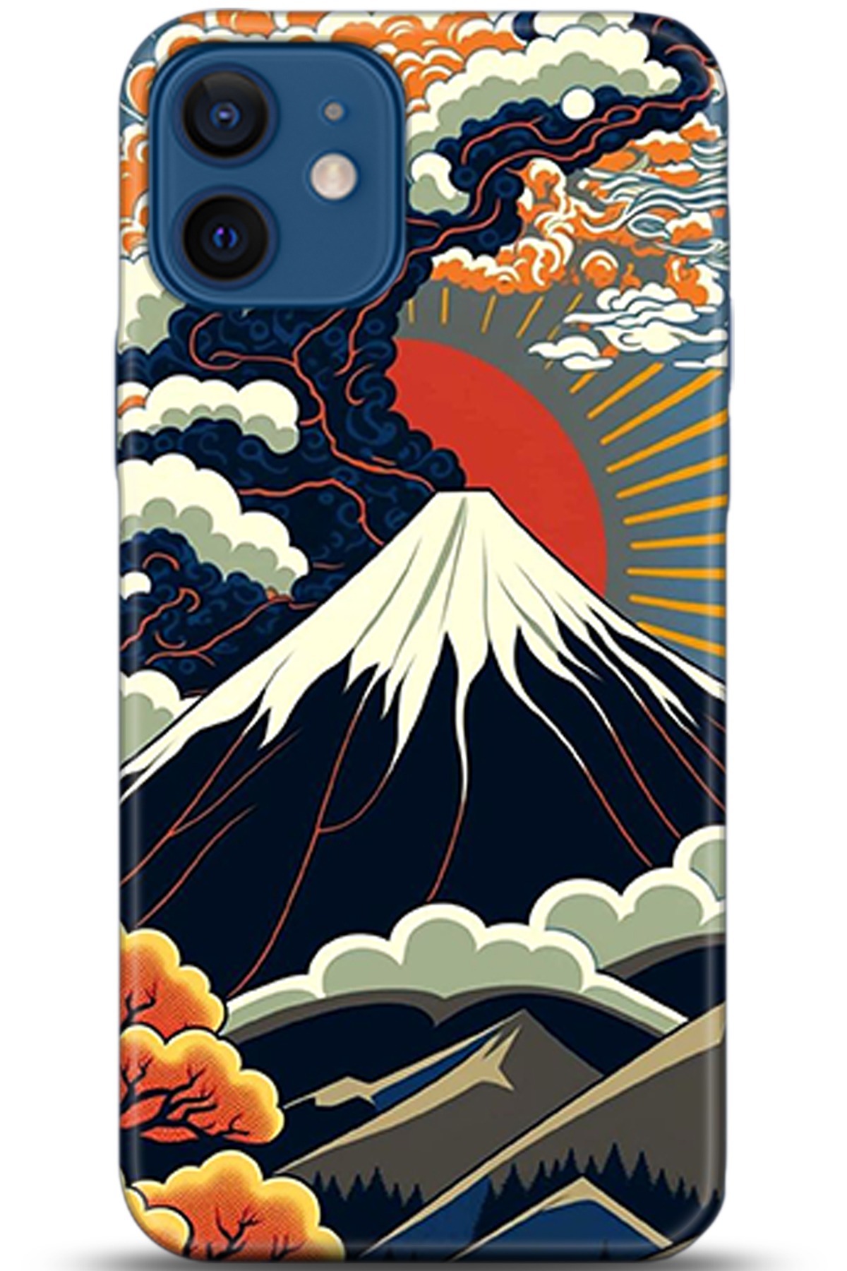 Apple iPhone 12 6.1inç Uyumlu Kılıf HD Baskılı Kılıf - Followed Institution 5342