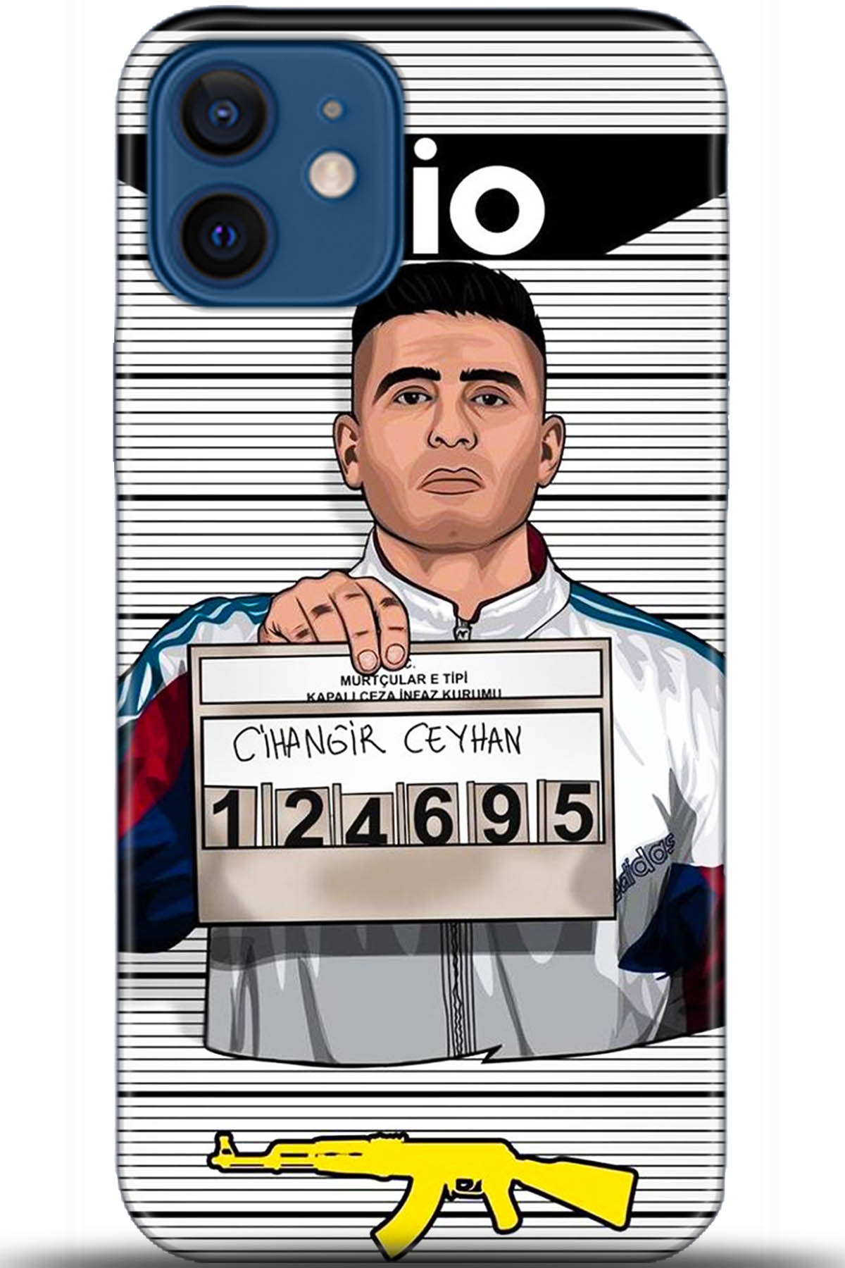 Apple iPhone 12 6.1inç Uyumlu Kılıf HD Baskılı Kılıf - Followed Institution 5411