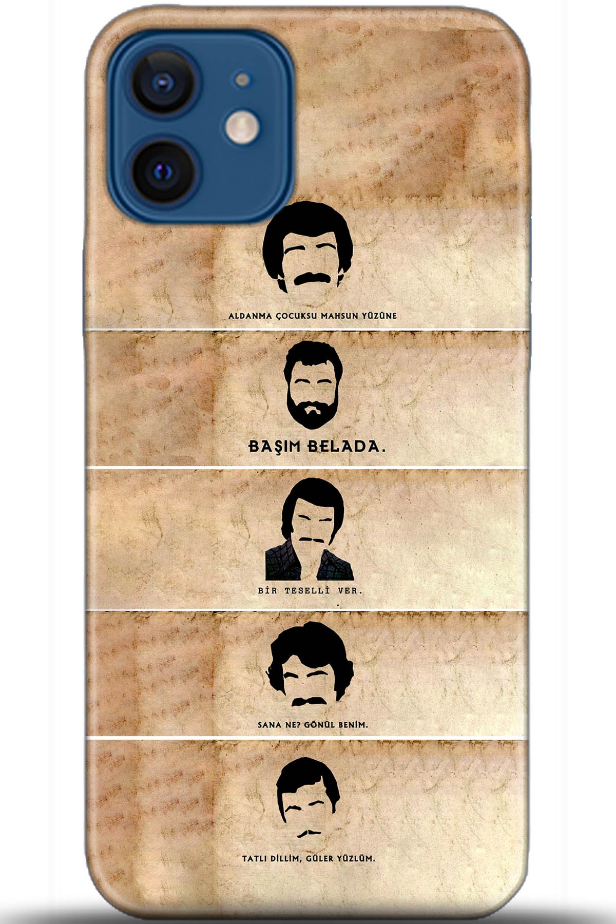 Apple iPhone 12 6.1inç Uyumlu Kılıf HD Baskılı Kılıf - Followed Institution 5440