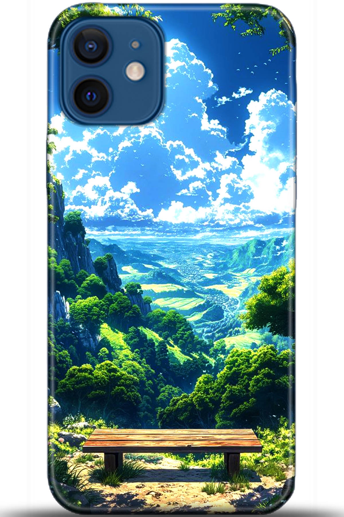 Apple iPhone 12 6.1inç Uyumlu Kılıf HD Baskılı Kılıf - Followed Institution 5497