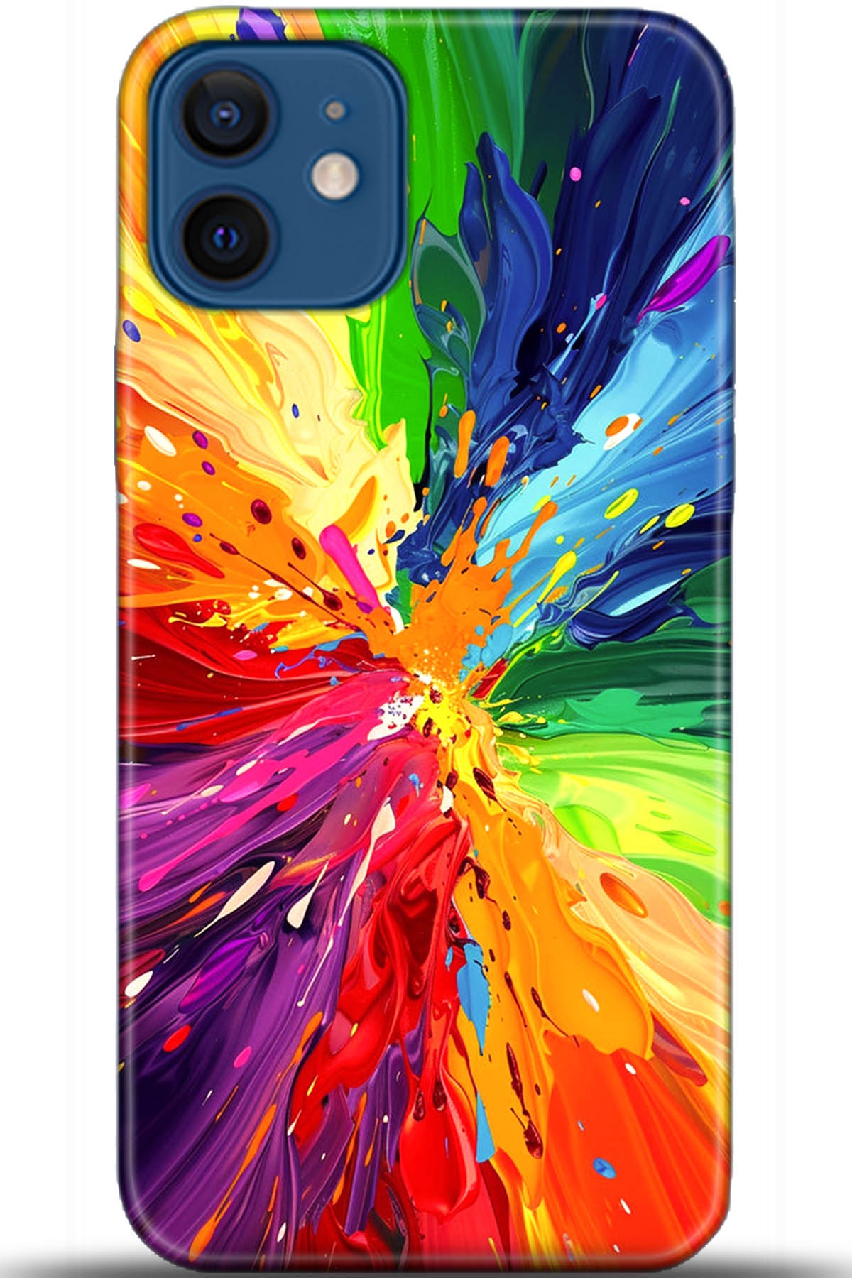 Apple iPhone 12 6.1inç Uyumlu Kılıf HD Baskılı Kılıf - Followed Institution 5513