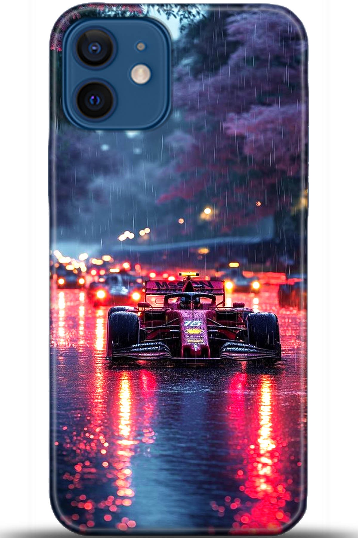 Apple iPhone 12 6.1inç Uyumlu Kılıf HD Baskılı Kılıf - Followed Institution 5544