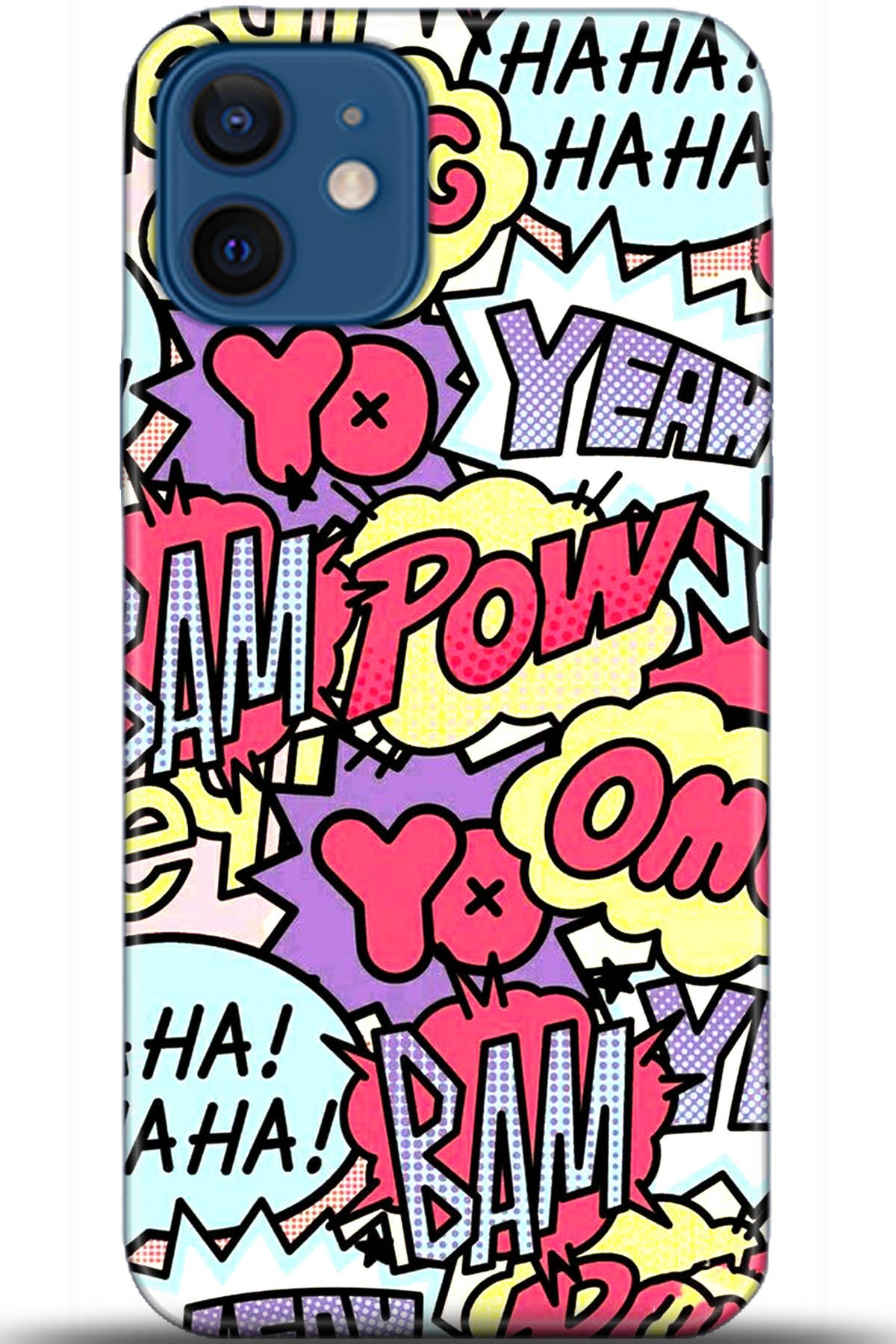 Apple iPhone 12 6.1inç Uyumlu Kılıf HD Baskılı Kılıf - Followed Institution 5682