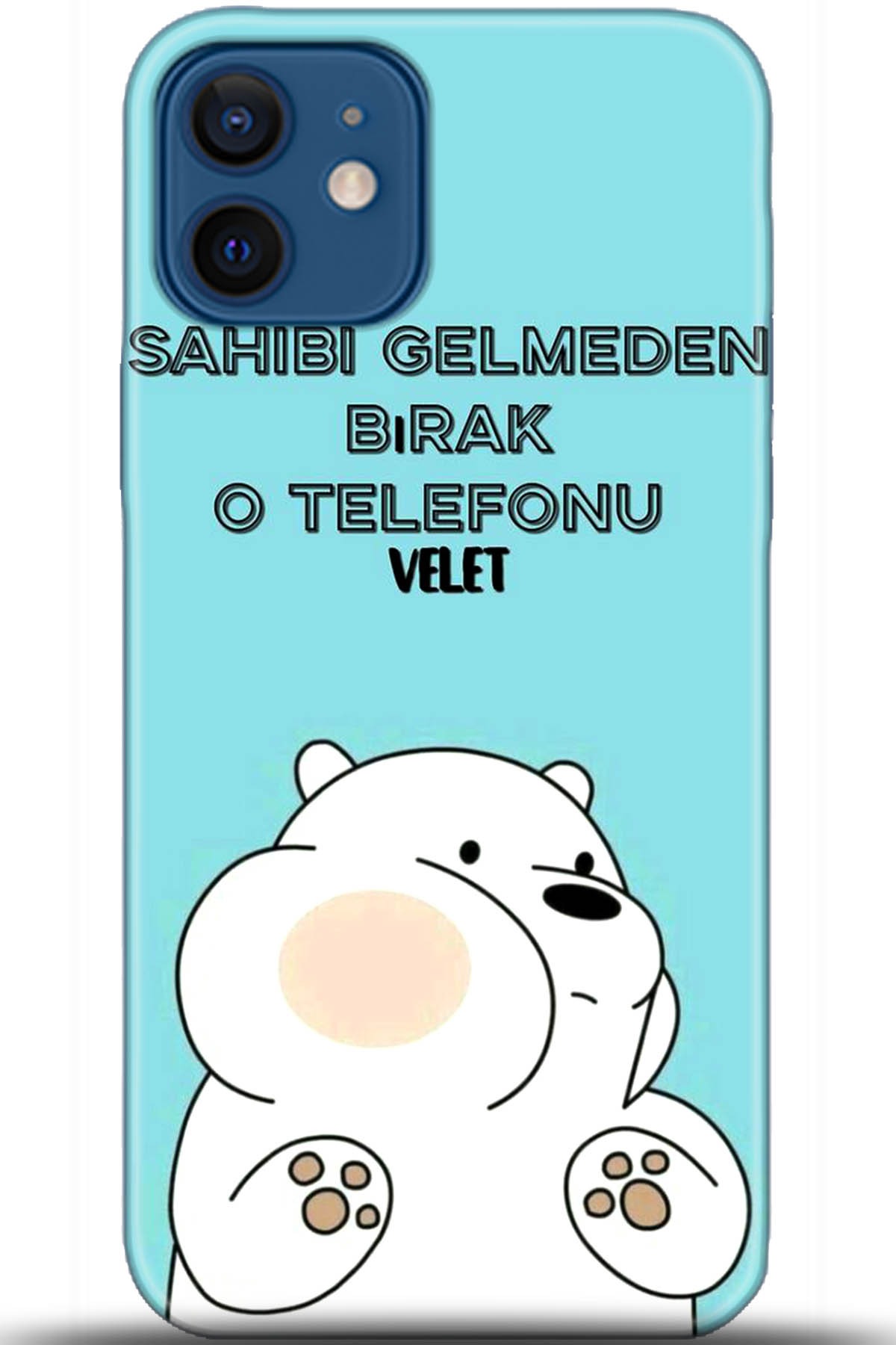 Apple iPhone 12 6.1inç Uyumlu Kılıf HD Baskılı Kılıf - Followed Institution 5687