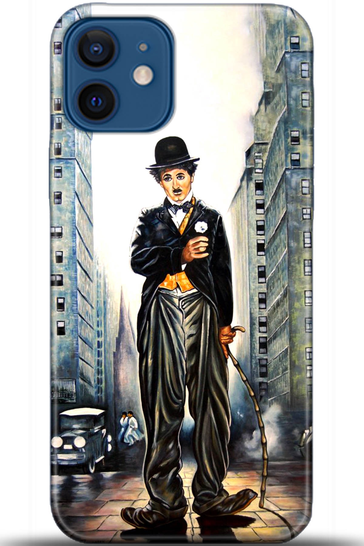 Apple iPhone 12 6.1inç Uyumlu Kılıf HD Baskılı Kılıf - Followed Institution 5693