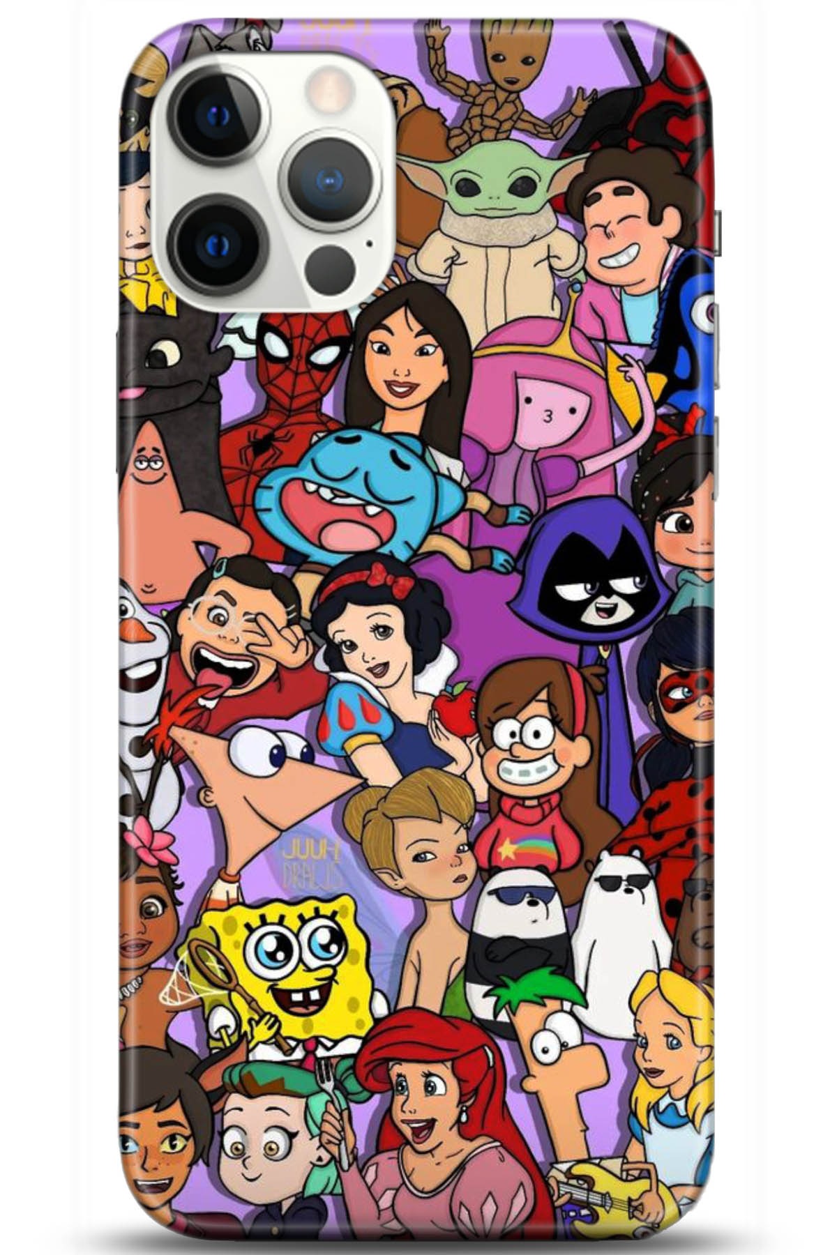 Apple iPhone 12 Pro 6.1inç Uyumlu Kılıf HD Baskılı Kılıf - Followed Institution 5168