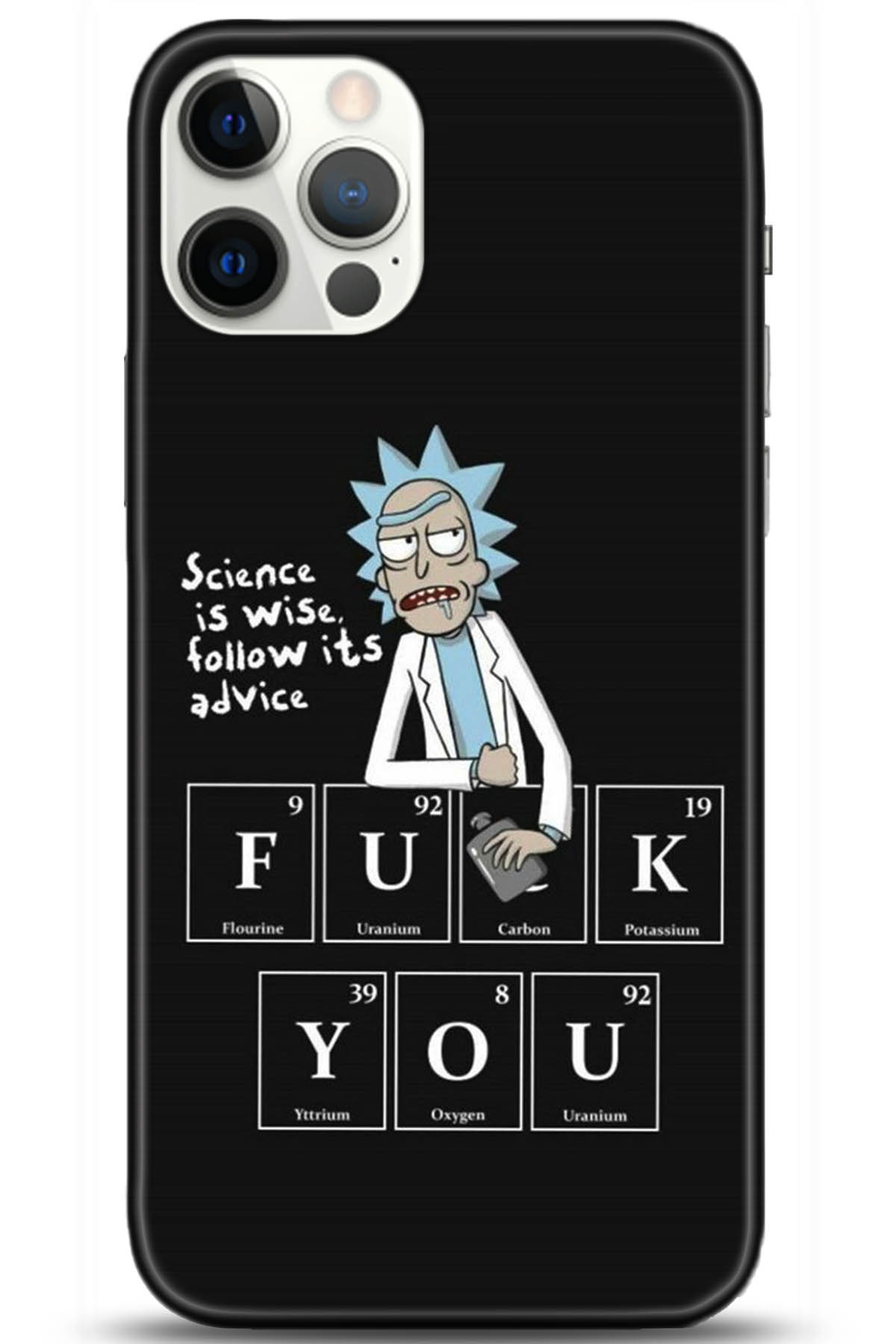 Apple iPhone 12 Pro 6.1inç Uyumlu Kılıf HD Baskılı Kılıf - Followed Institution 5217