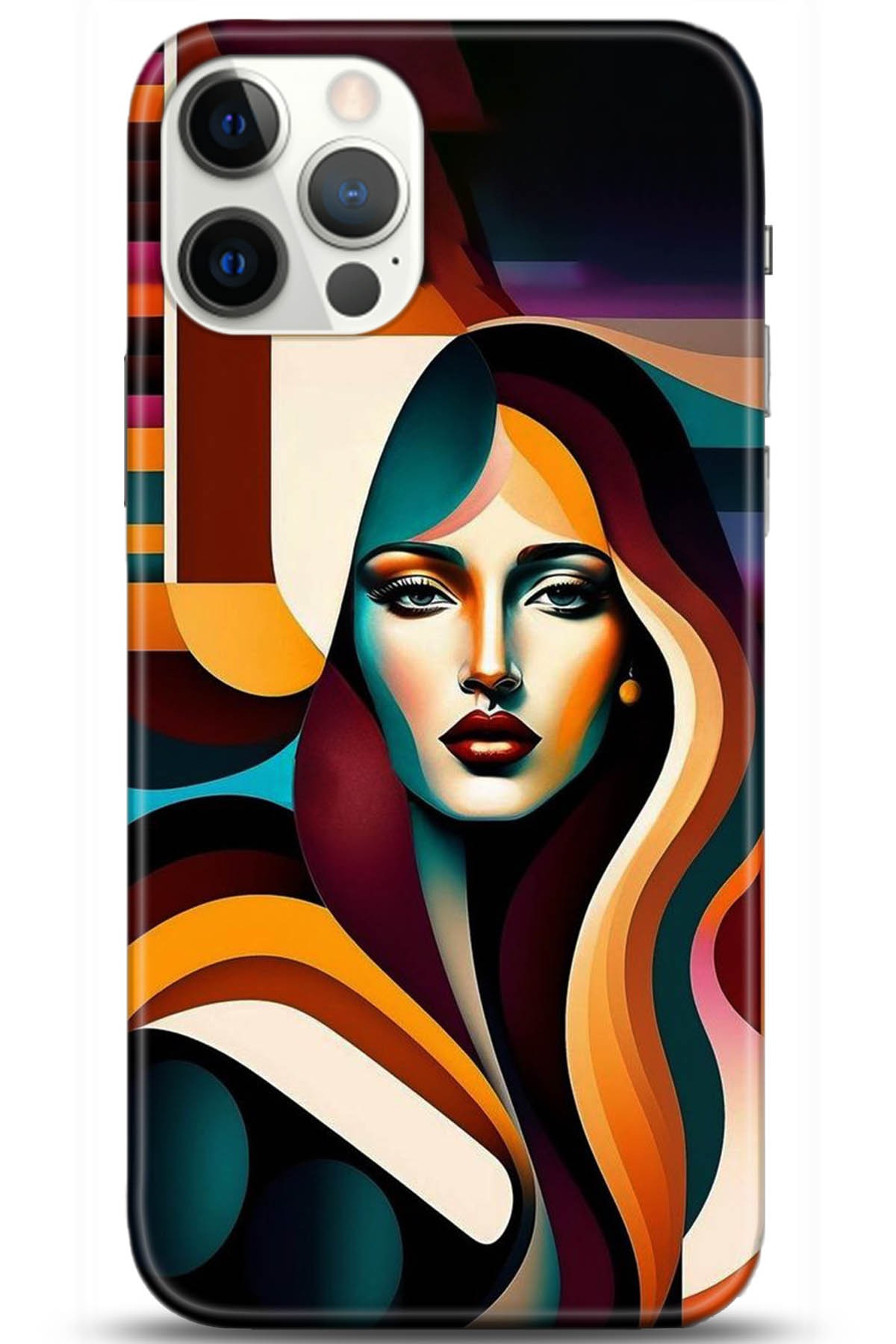 Apple iPhone 12 Pro 6.1inç Uyumlu Kılıf HD Baskılı Kılıf - Followed Institution 5245