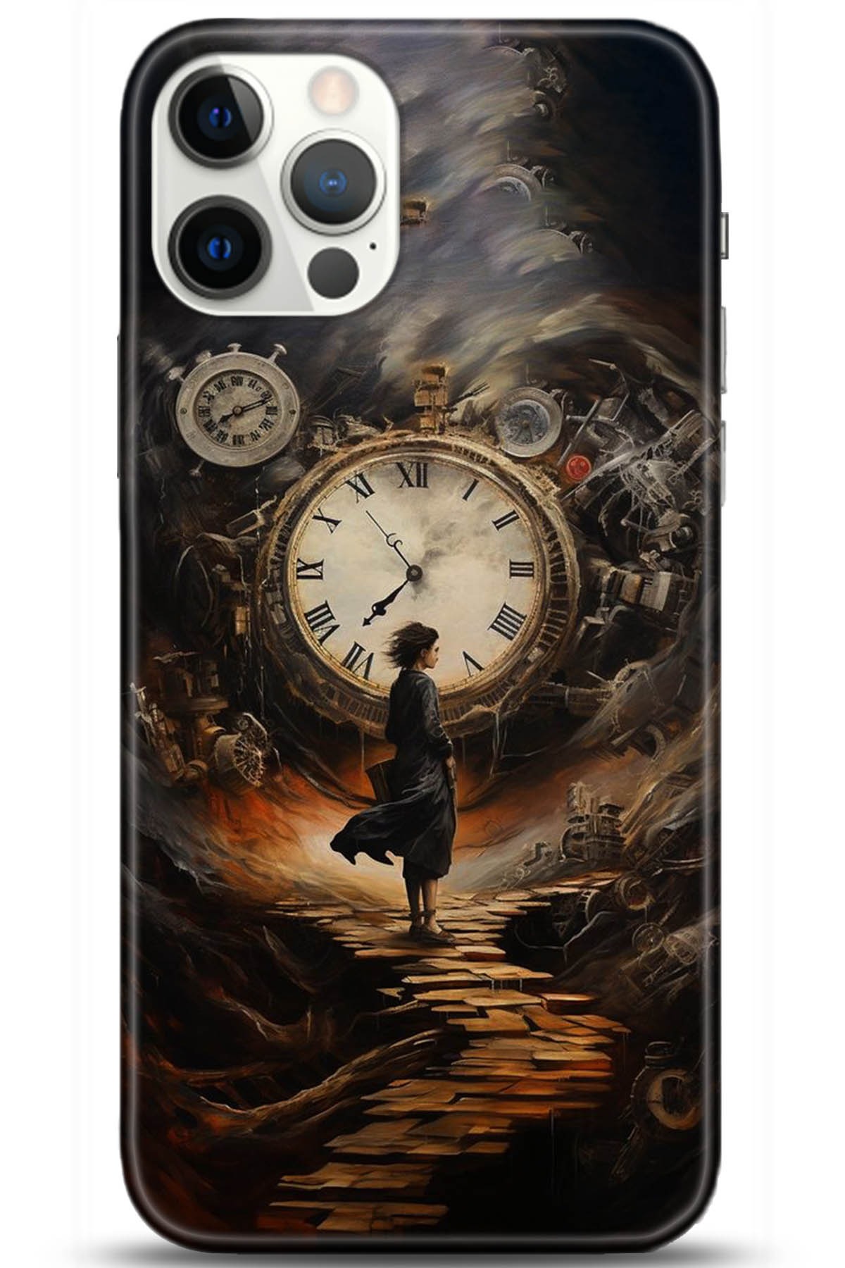 Apple iPhone 12 Pro 6.1inç Uyumlu Kılıf HD Baskılı Kılıf - Followed Institution 5252