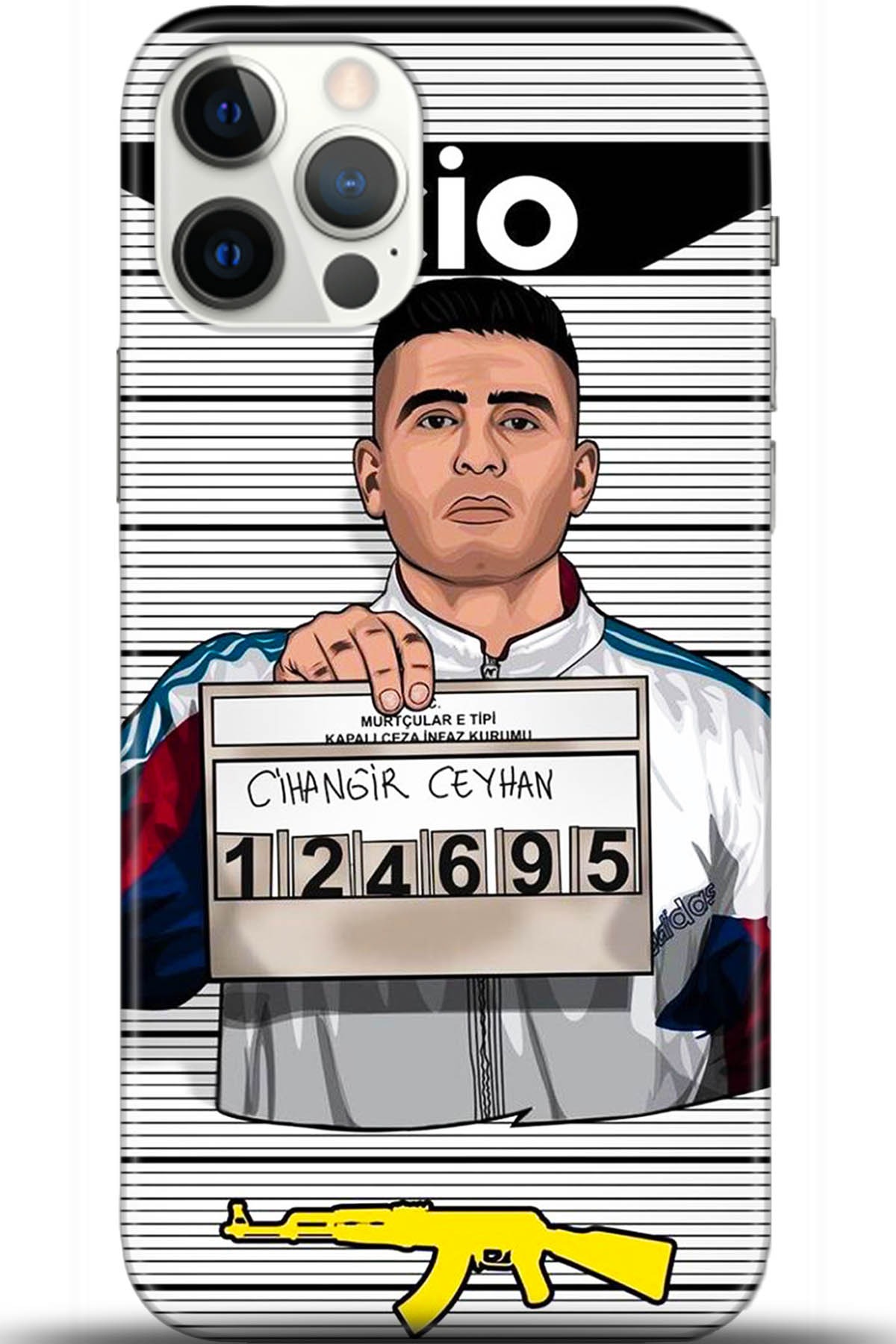 Apple iPhone 12 Pro 6.1inç Uyumlu Kılıf HD Baskılı Kılıf - Followed Institution 5411