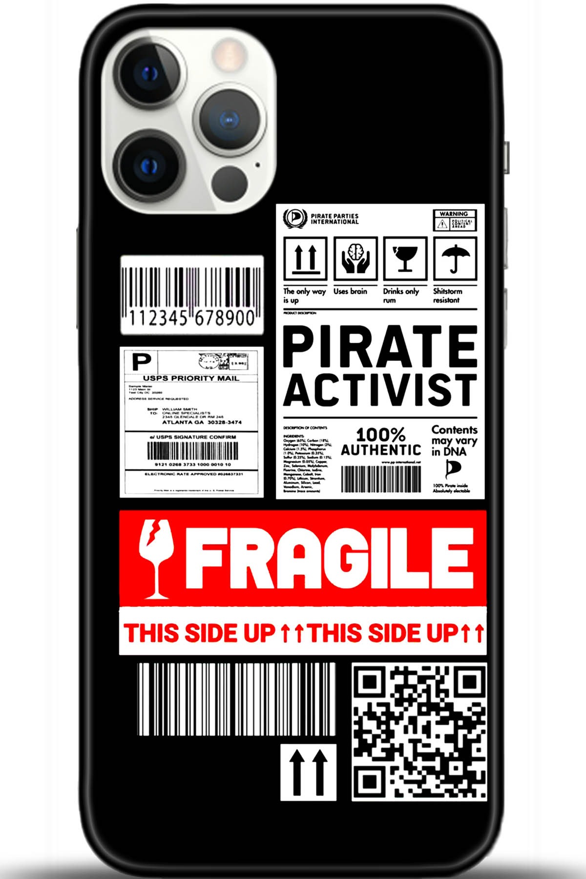 Apple iPhone 12 Pro 6.1inç Uyumlu Kılıf HD Baskılı Kılıf - Followed Institution 5447