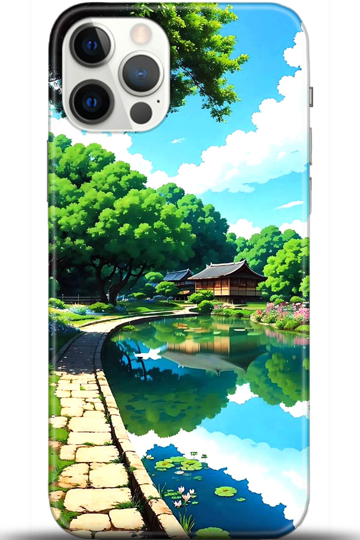 Apple iPhone 12 Pro 6.1inç Uyumlu Kılıf HD Baskılı Kılıf - Followed Institution 5463