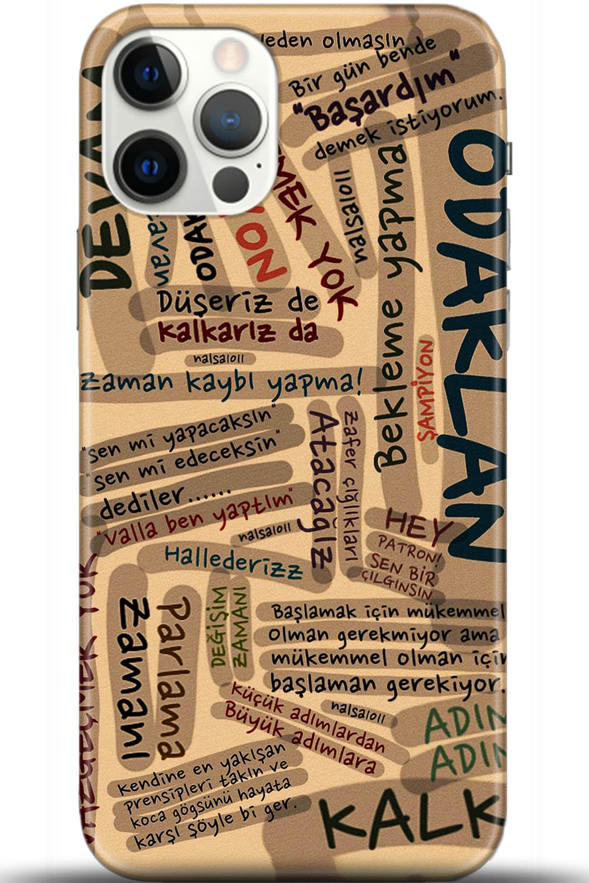 Apple iPhone 12 Pro 6.1inç Uyumlu Kılıf HD Baskılı Kılıf - Followed Institution 5586