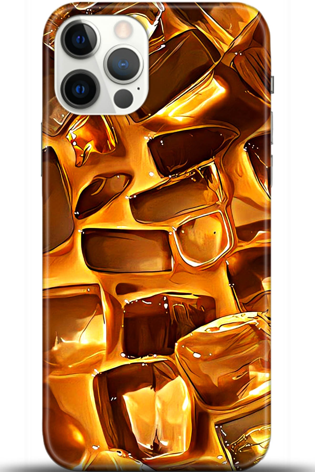 Apple iPhone 12 Pro 6.1inç Uyumlu Kılıf HD Baskılı Kılıf - Followed Institution 5614