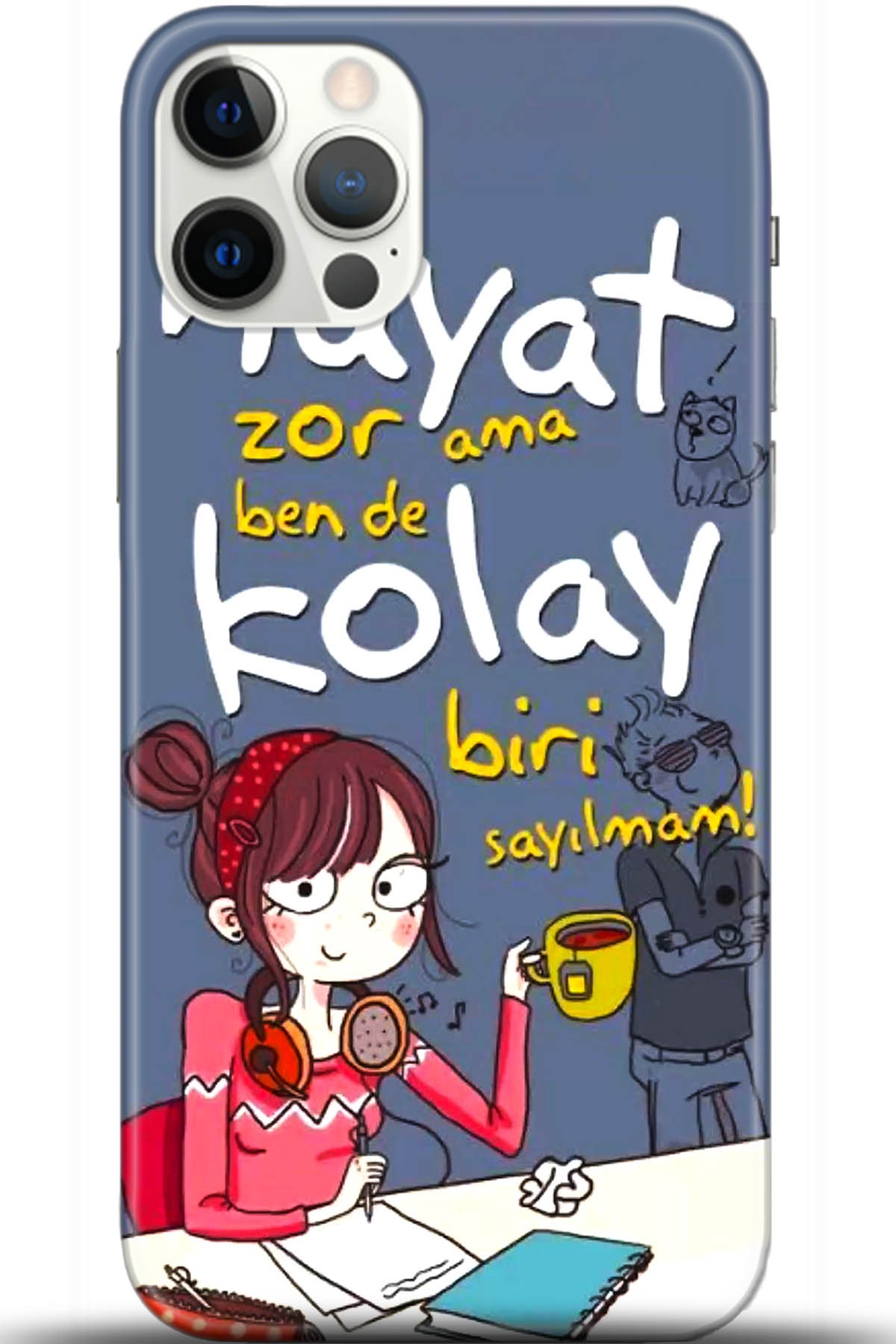 Apple iPhone 12 Pro 6.1inç Uyumlu Kılıf HD Baskılı Kılıf - Followed Institution 5686