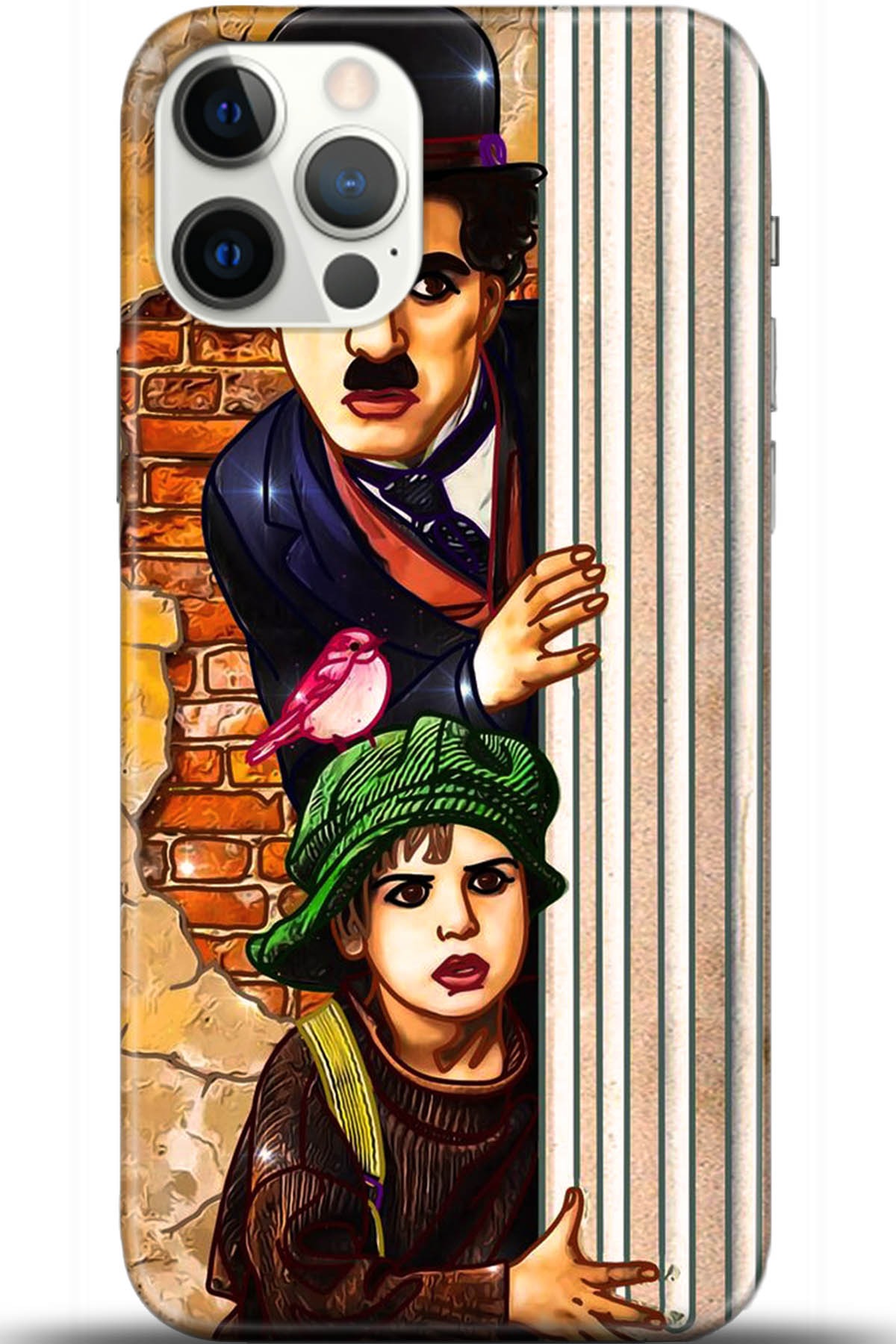 Apple iPhone 12 Pro 6.1inç Uyumlu Kılıf HD Baskılı Kılıf - Followed Institution 5694