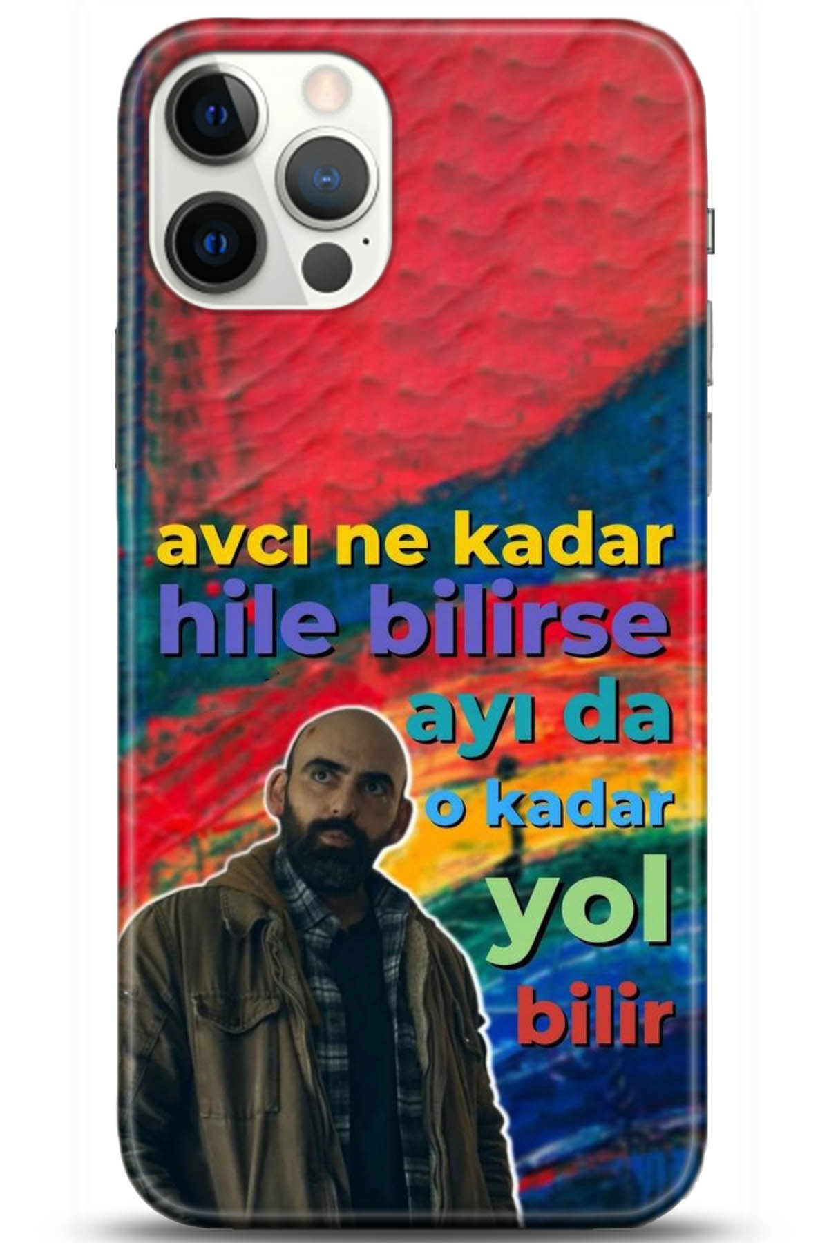 Apple iPhone 12 Pro Max 6.7inç Uyumlu Kılıf HD Baskılı Kılıf - Followed Institution 5006