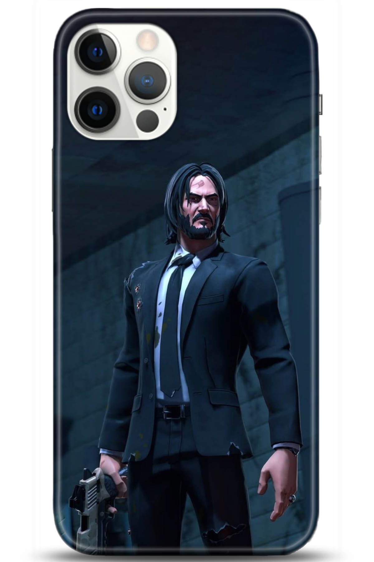 Apple iPhone 12 Pro Max 6.7inç Uyumlu Kılıf HD Baskılı Kılıf - Followed Institution 5106