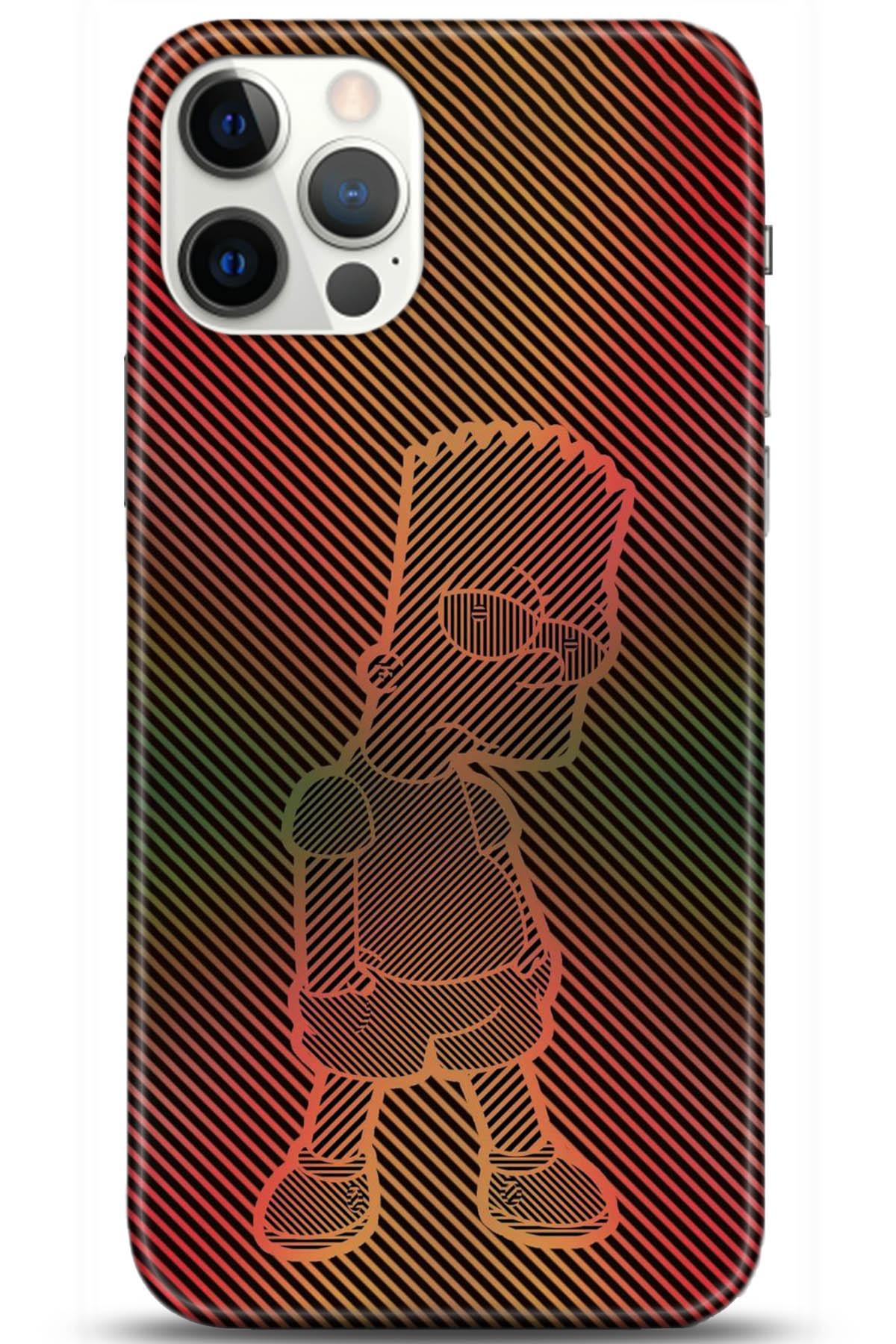 Apple iPhone 12 Pro Max 6.7inç Uyumlu Kılıf HD Baskılı Kılıf - Followed Institution 5147