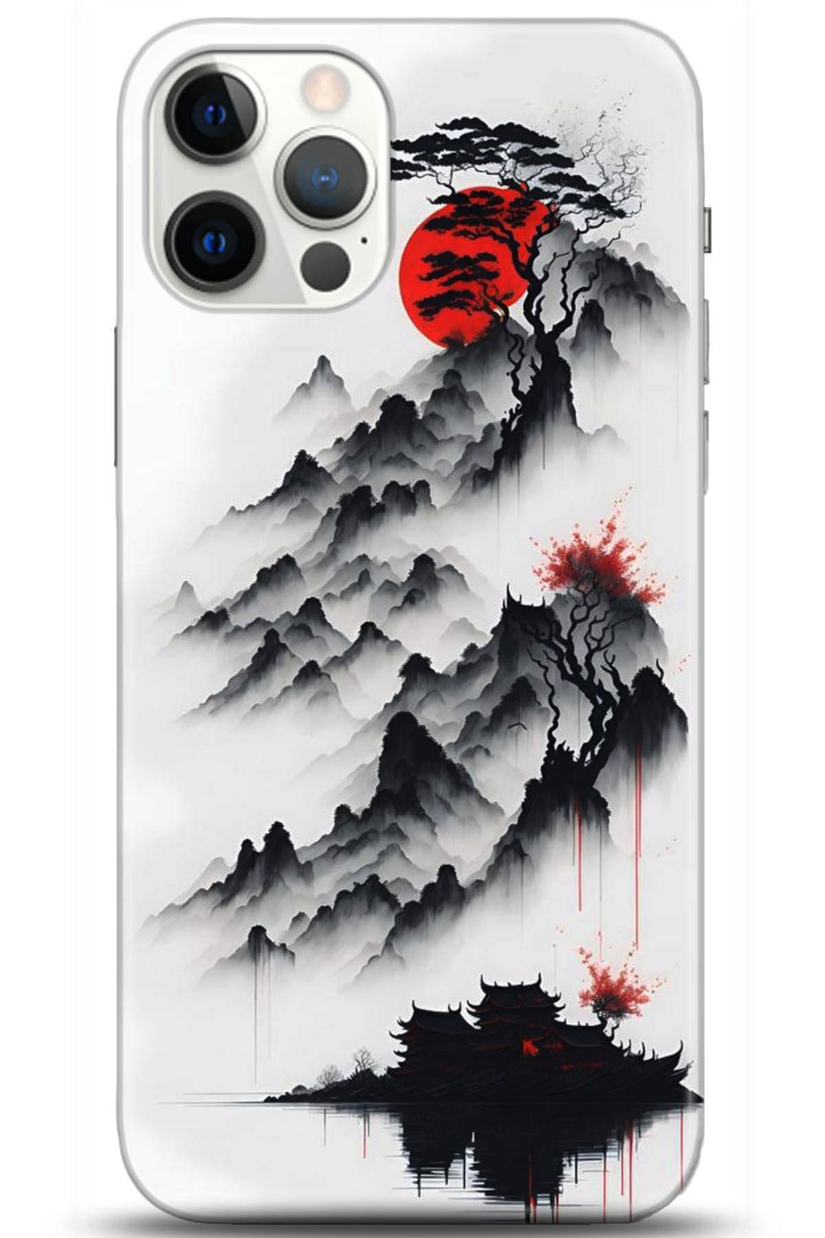 Apple iPhone 12 Pro Max 6.7inç Uyumlu Kılıf HD Baskılı Kılıf - Followed Institution 5172