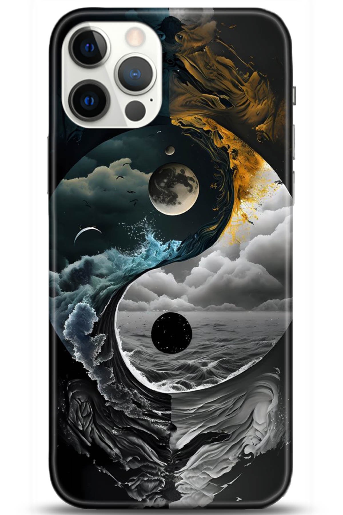 Apple iPhone 12 Pro Max 6.7inç Uyumlu Kılıf HD Baskılı Kılıf - Followed Institution 5177