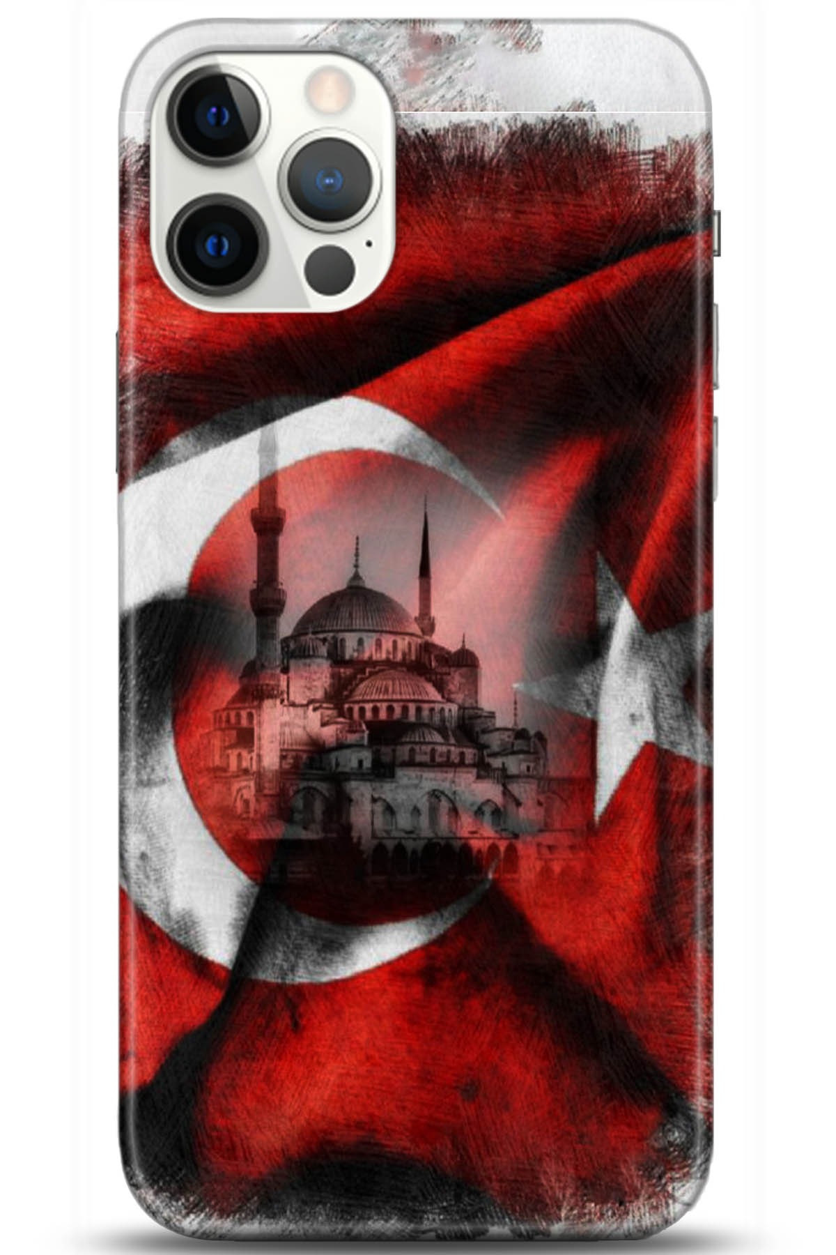 Apple iPhone 12 Pro Max 6.7inç Uyumlu Kılıf HD Baskılı Kılıf - Followed Institution 5178