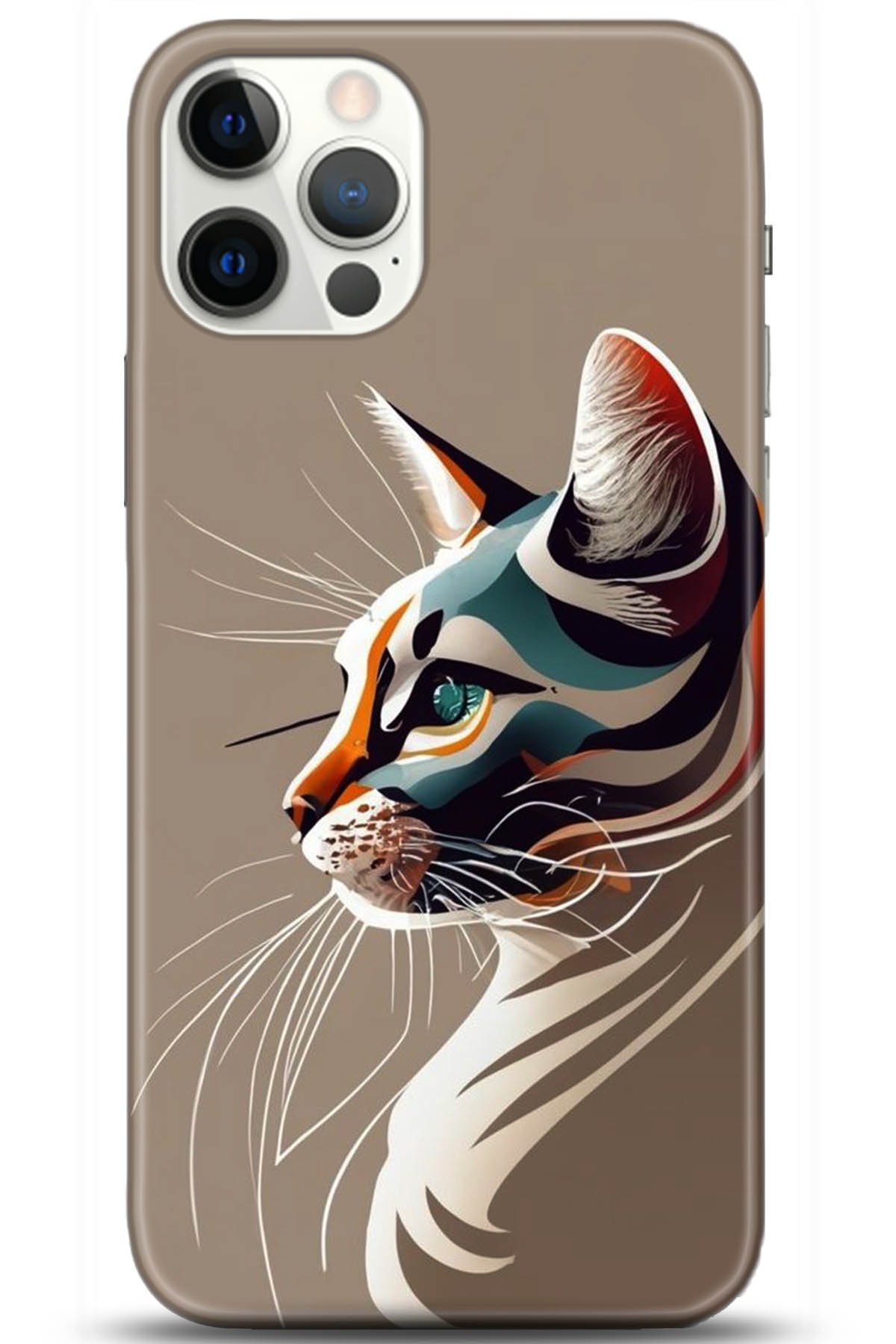 Apple iPhone 12 Pro Max 6.7inç Uyumlu Kılıf HD Baskılı Kılıf - Followed Institution 5271