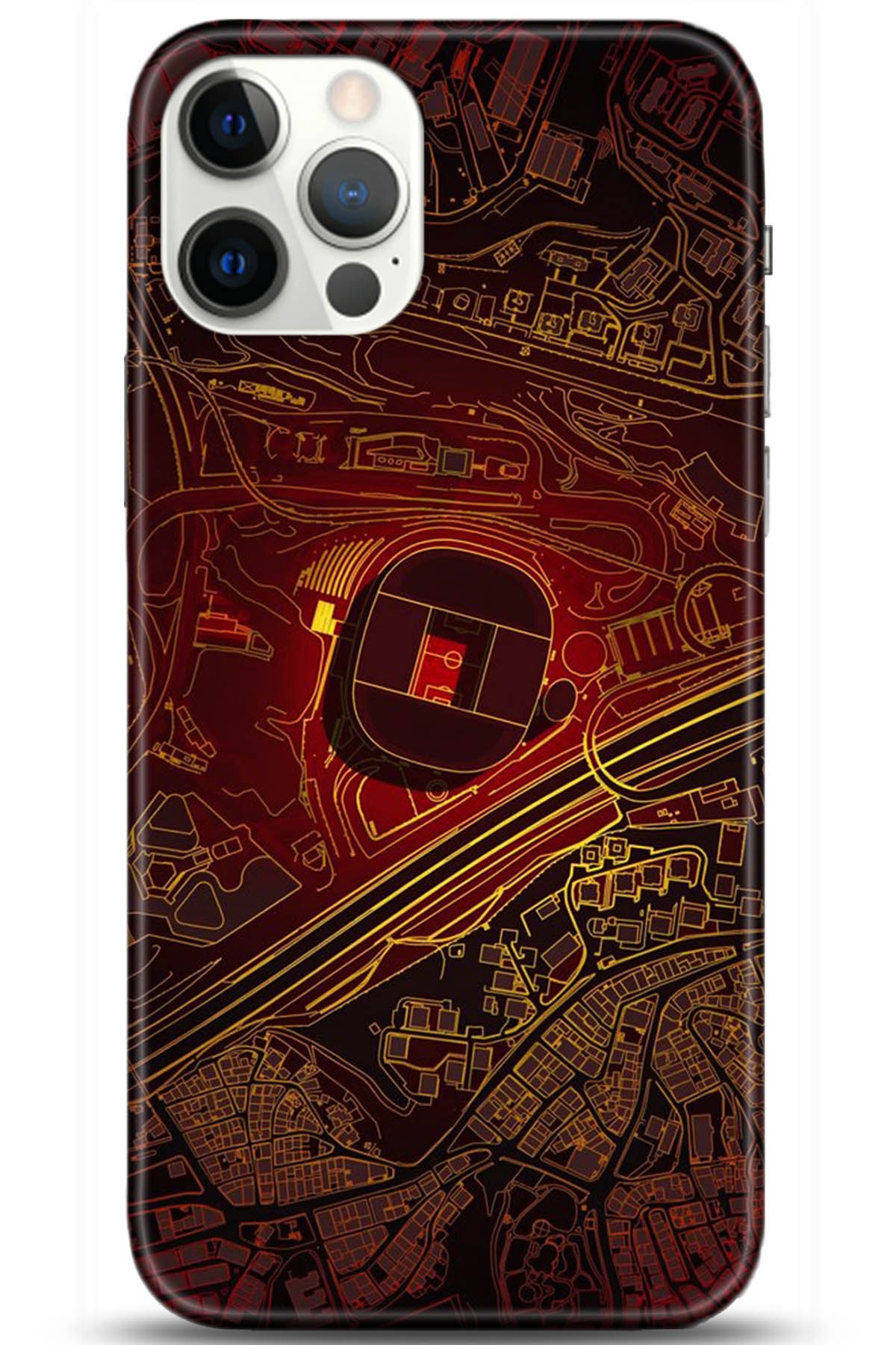 Apple iPhone 12 Pro Max 6.7inç Uyumlu Kılıf HD Baskılı Kılıf - Followed Institution 5297