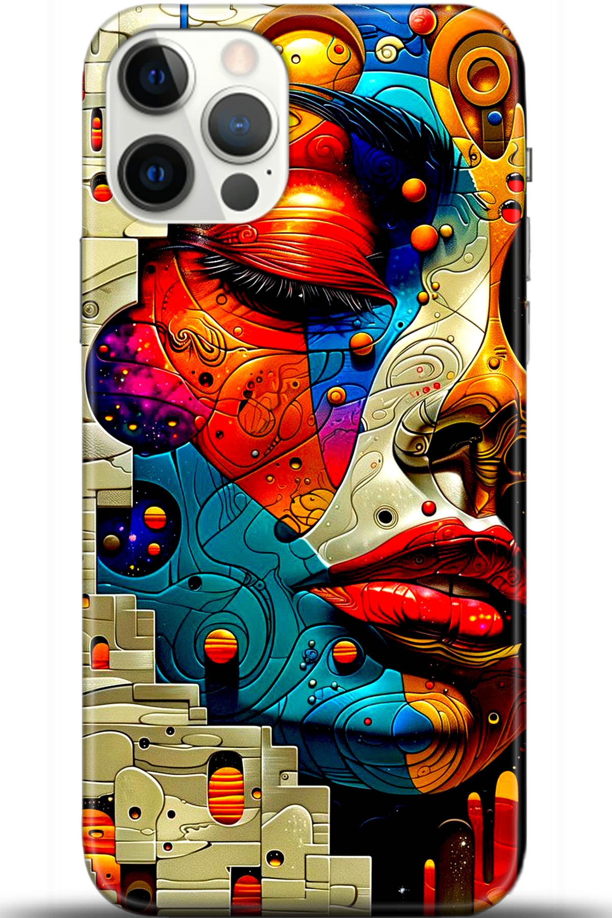 Apple iPhone 12 Pro Max 6.7inç Uyumlu Kılıf HD Baskılı Kılıf - Followed Institution 5422