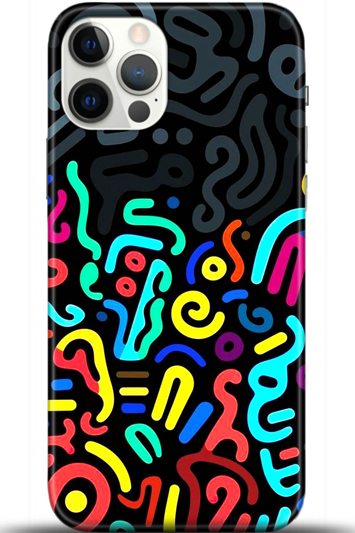 Apple iPhone 12 Pro Max 6.7inç Uyumlu Kılıf HD Baskılı Kılıf - Followed Institution 5465