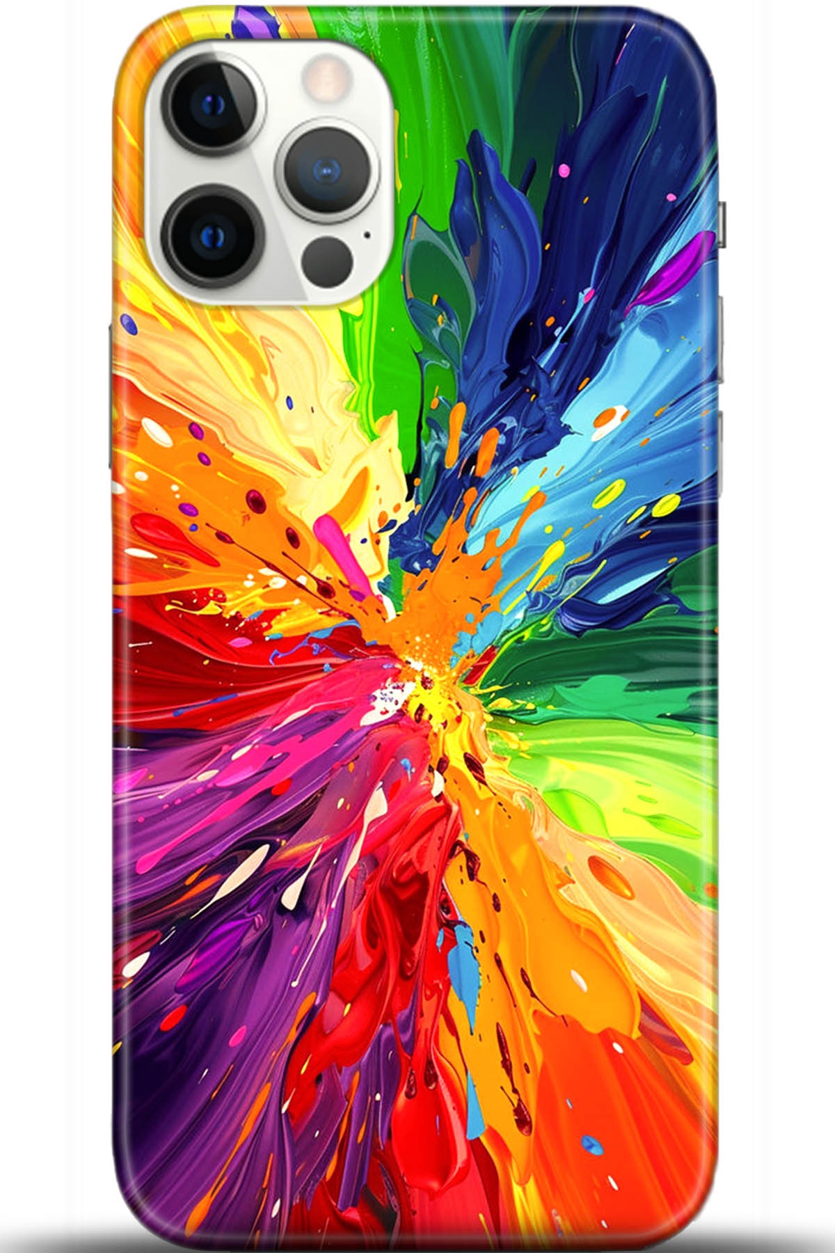 Apple iPhone 12 Pro Max 6.7inç Uyumlu Kılıf HD Baskılı Kılıf - Followed Institution 5513