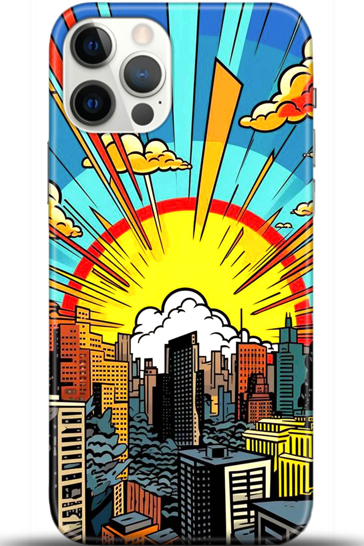 Apple iPhone 12 Pro Max 6.7inç Uyumlu Kılıf HD Baskılı Kılıf - Followed Institution 5571