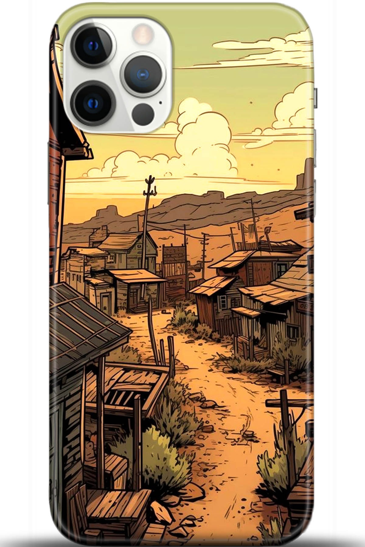 Apple iPhone 12 Pro Max 6.7inç Uyumlu Kılıf HD Baskılı Kılıf - Followed Institution 5676