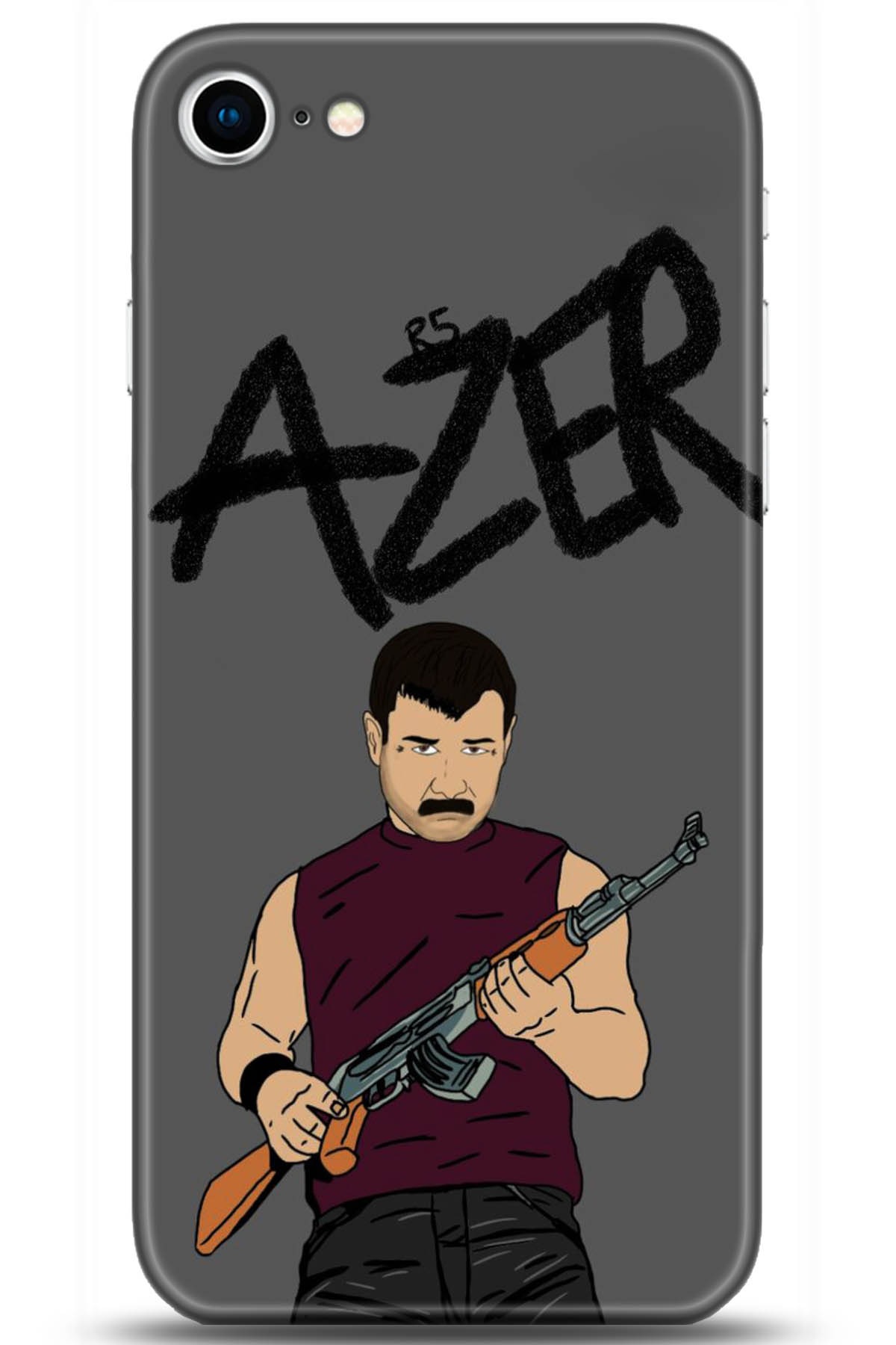 Apple iPhone SE 2 (2020) Uyumlu Kılıf HD Baskılı Kılıf - Followed Institution 5128