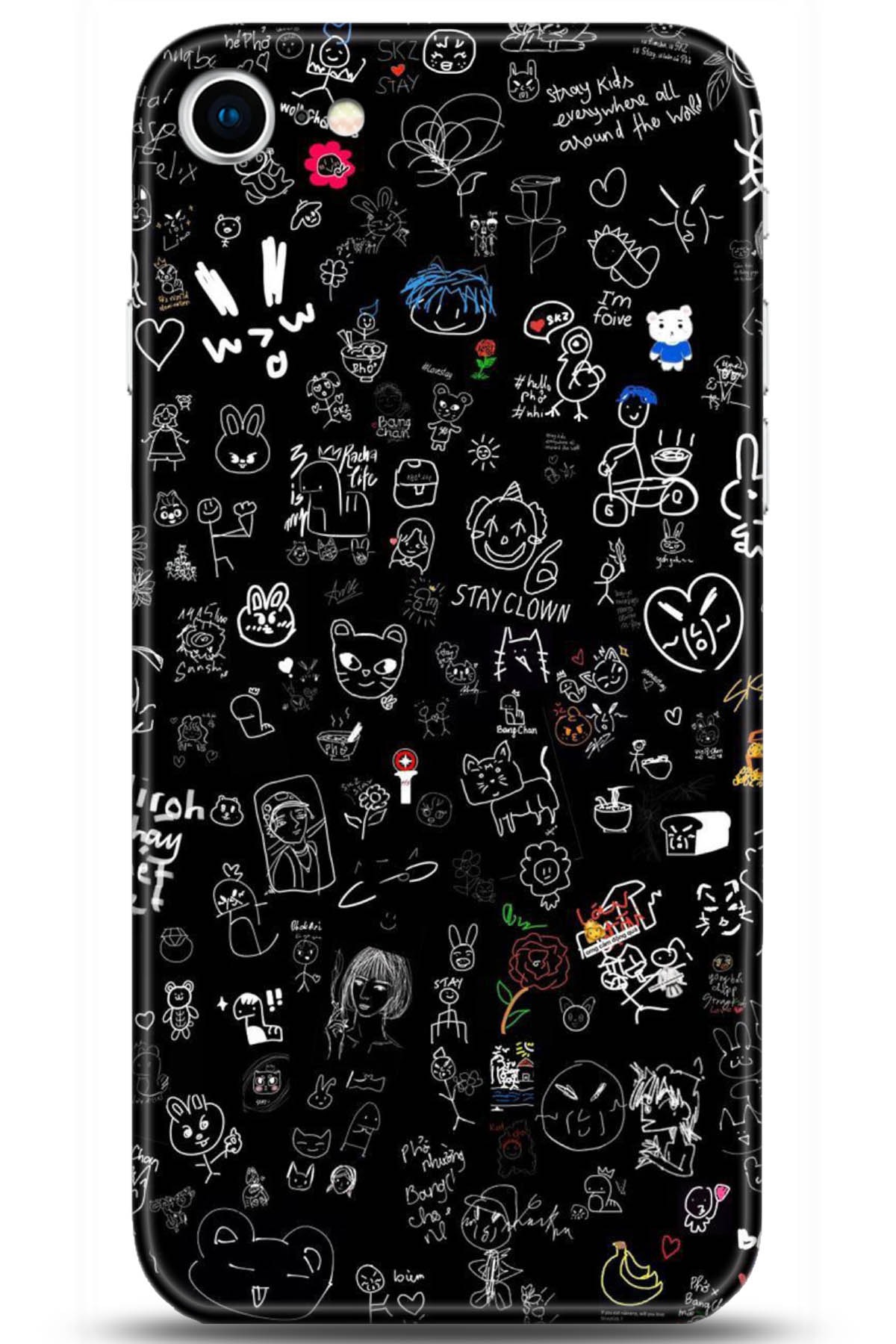 Apple iPhone SE 2 (2020) Uyumlu Kılıf HD Baskılı Kılıf - Followed Institution 5143