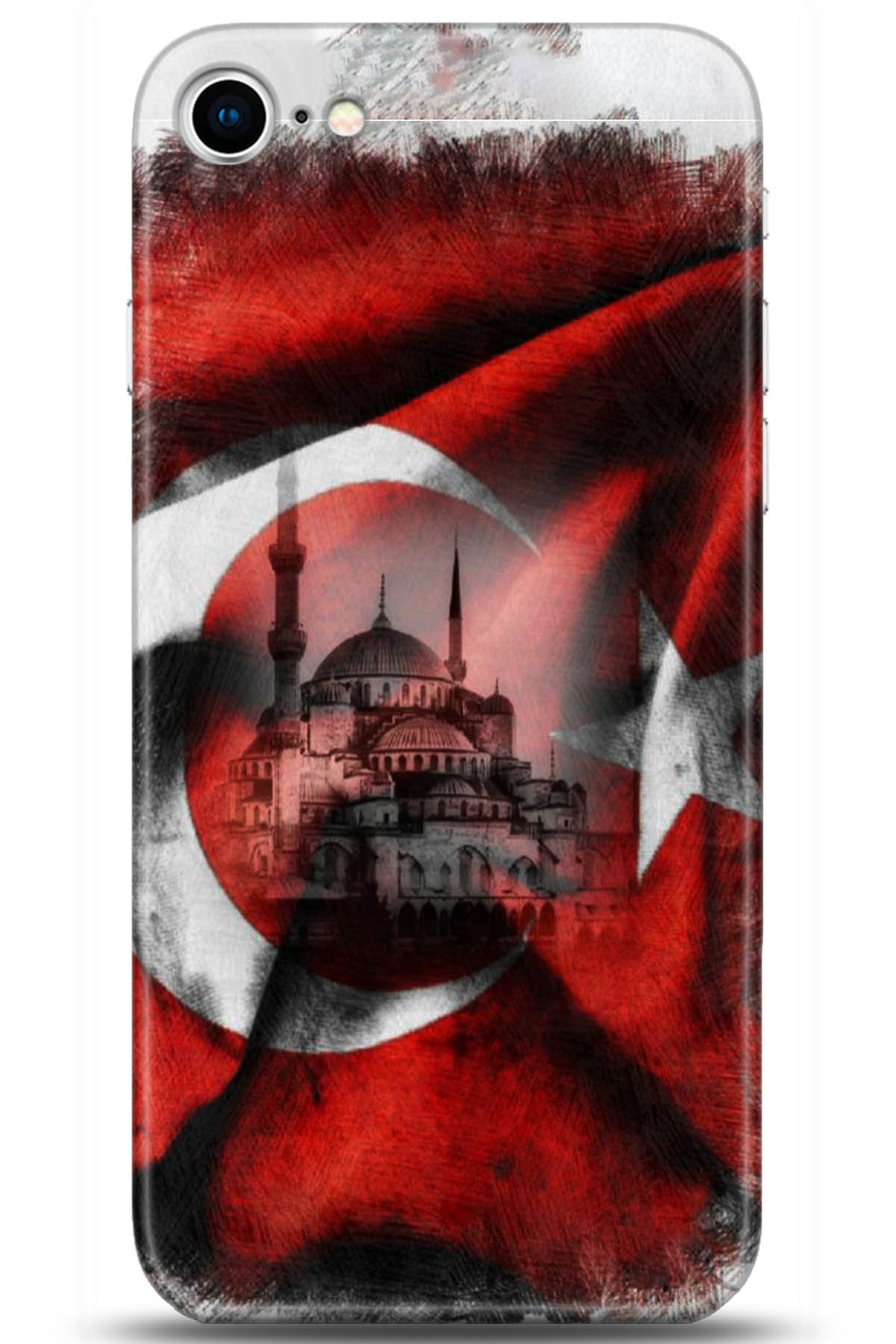 Apple iPhone SE 2 (2020) Uyumlu Kılıf HD Baskılı Kılıf - Followed Institution 5178