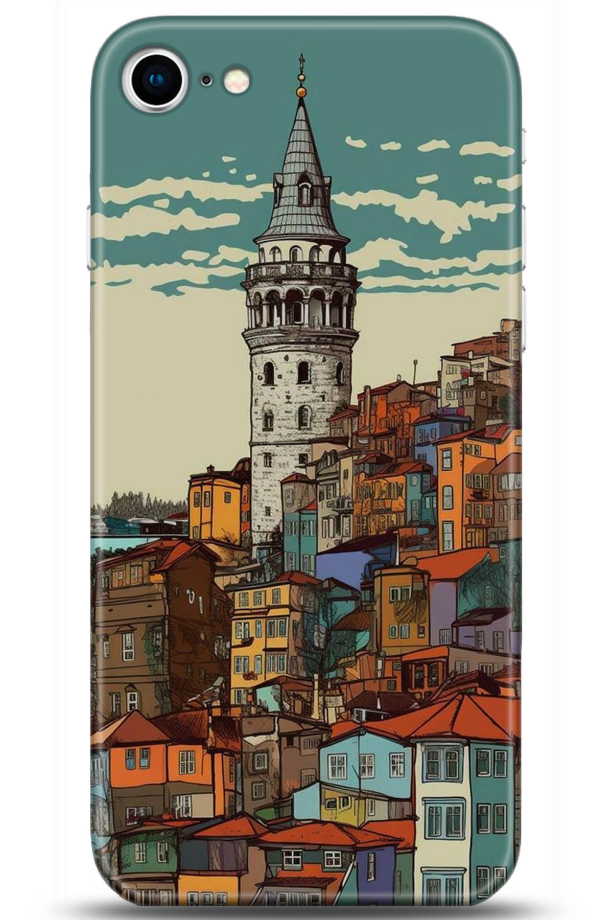 Apple iPhone SE 2 (2020) Uyumlu Kılıf HD Baskılı Kılıf - Followed Institution 5199