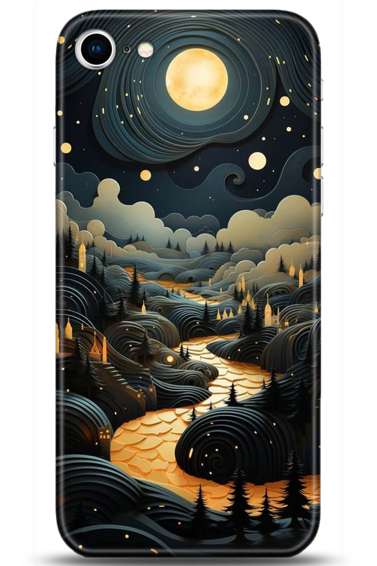 Apple iPhone SE 2 (2020) Uyumlu Kılıf HD Baskılı Kılıf - Followed Institution 5268