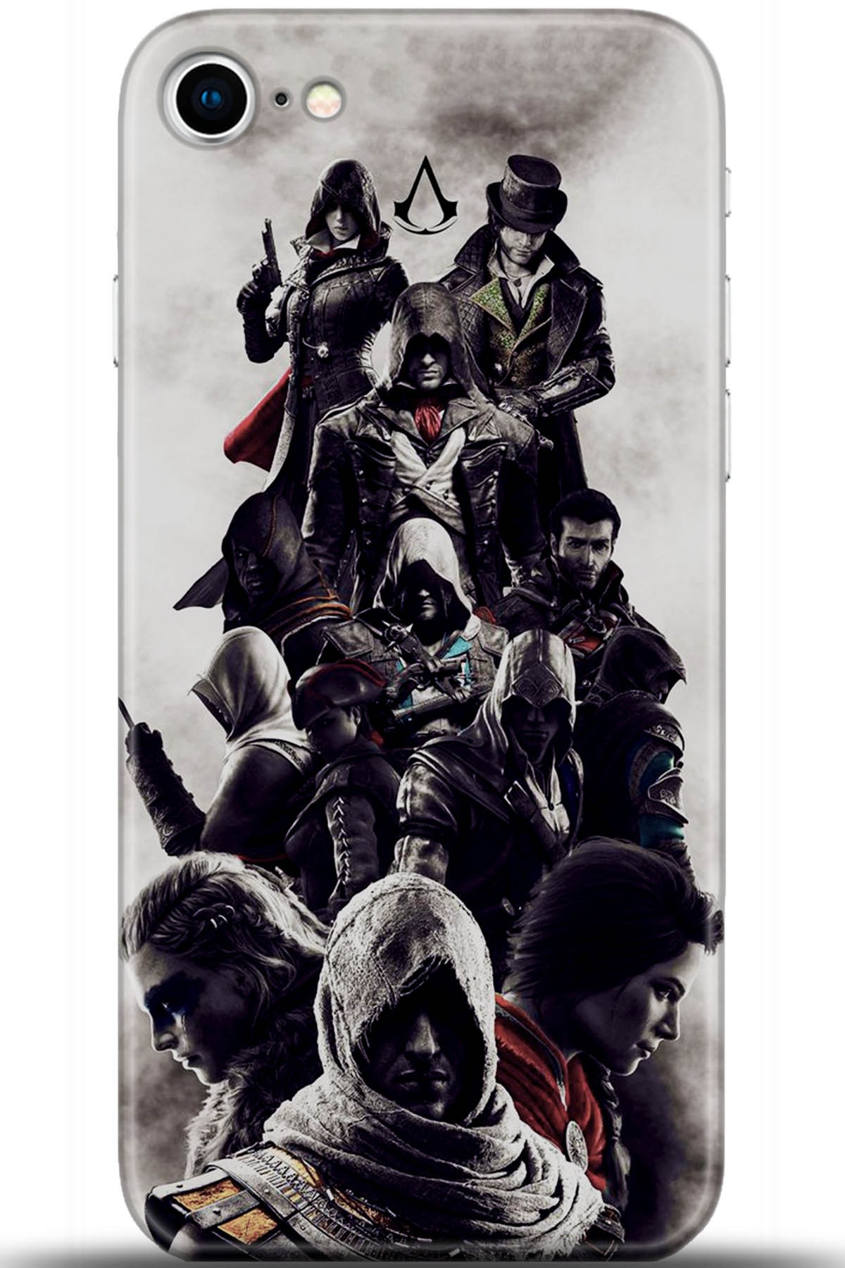 Apple iPhone SE 2 (2020) Uyumlu Kılıf HD Baskılı Kılıf - Followed Institution 5426