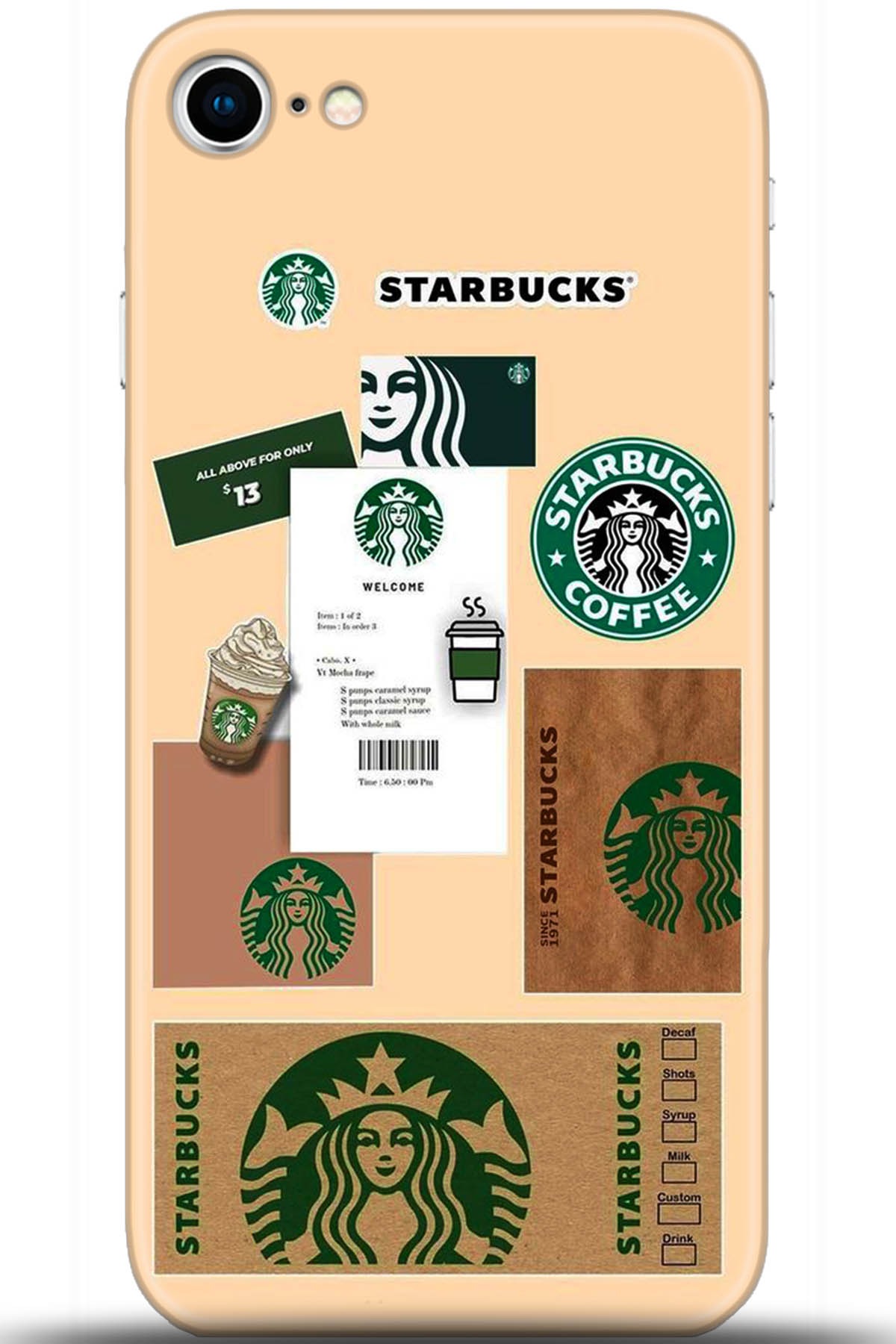 Apple iPhone SE 2 (2020) Uyumlu Kılıf HD Baskılı Kılıf - Followed Institution 5470