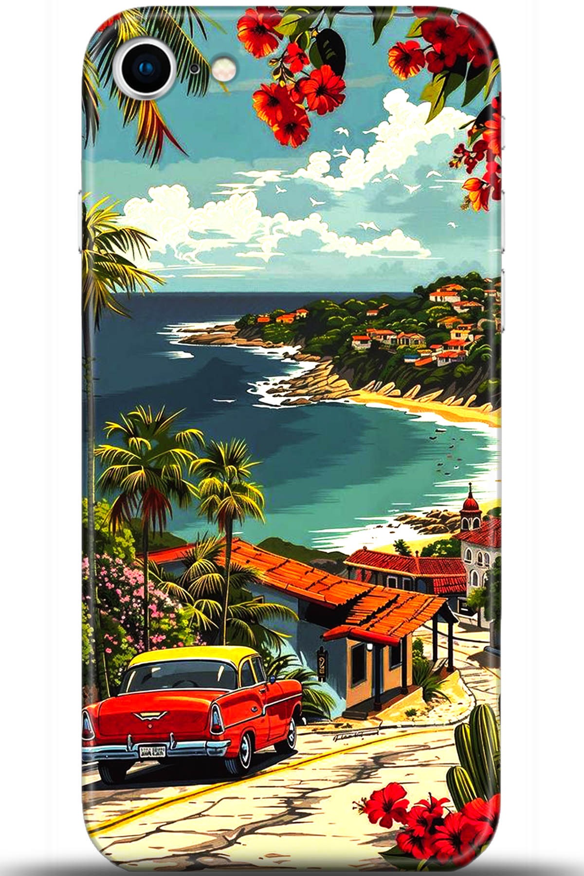 Apple iPhone SE 2 (2020) Uyumlu Kılıf HD Baskılı Kılıf - Followed Institution 5560